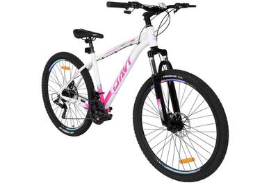 MTB Davi Bella Pro Aluminium 27.5" 160–185 cm 21 velocità bianco/rosa