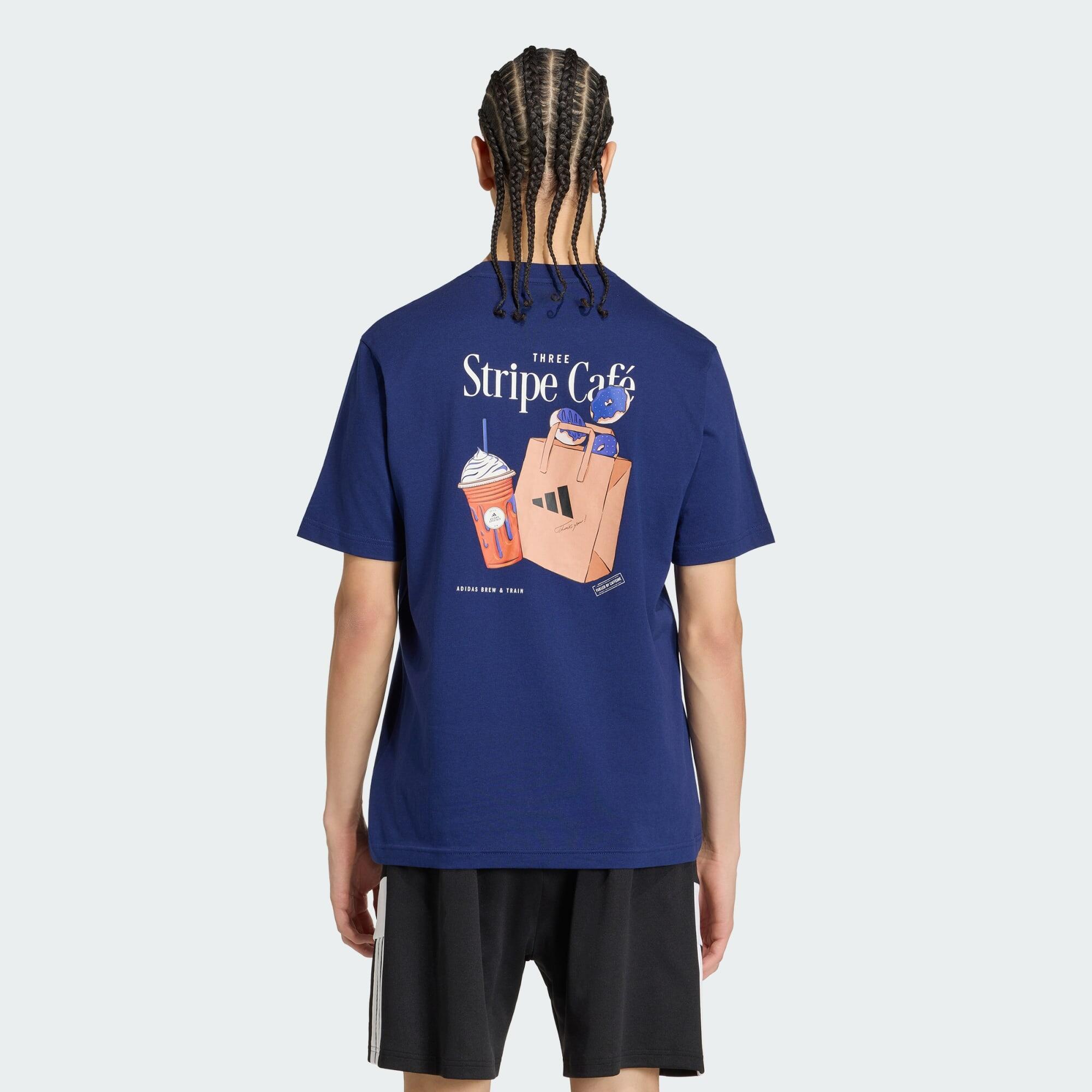 T-SHIRT GRAPHIC COFFEE CAFE DONUT BAG 3/5