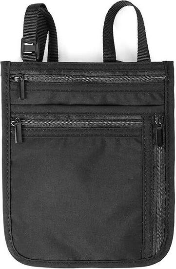 Traveller Brustbeutel Neck Bag Schwarz