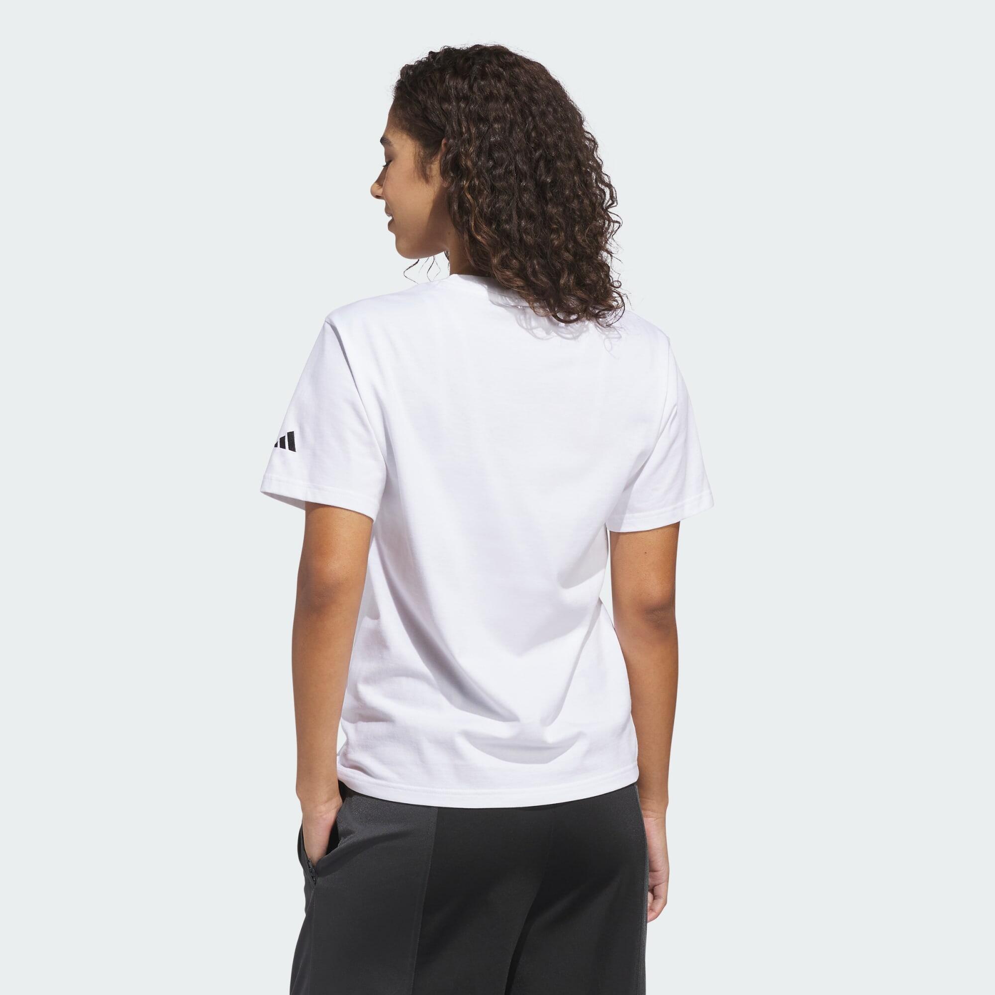 T-shirt Floral Bloom At Your Own Pace com estampado gráfico 3/5