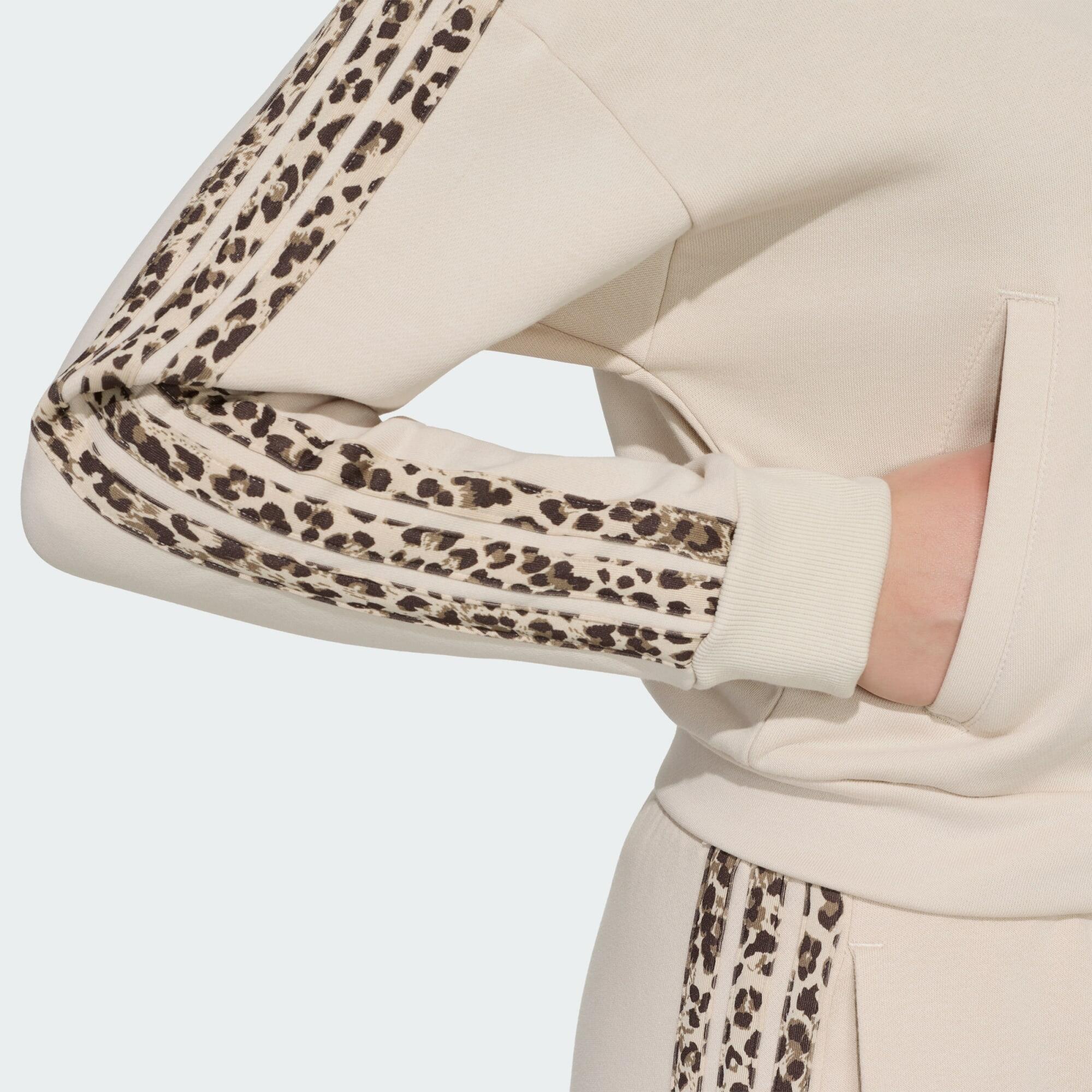 FELPA CON CAPPUCCIO SEASONALS ANIMAL CON ZIP INTEGRALE 5/5