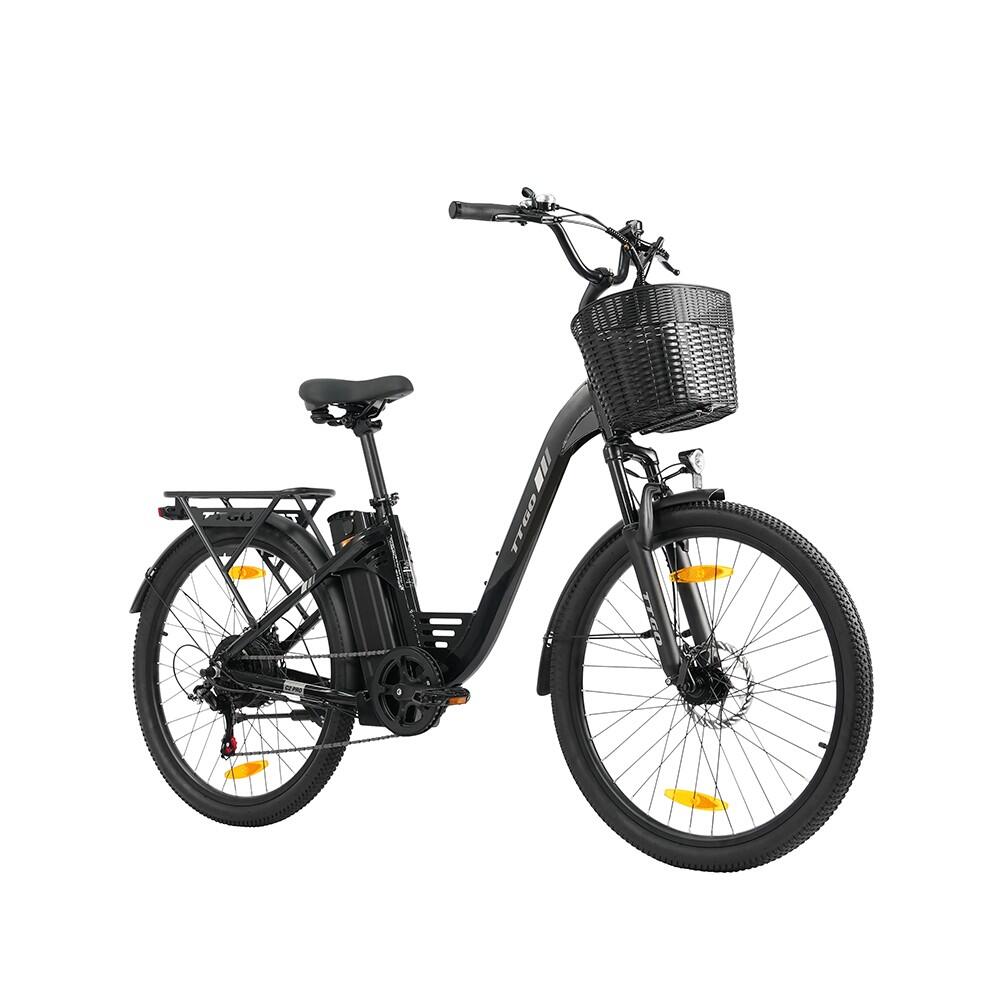 Elektrokolo TTGO C2 PRO pro dojíždění, baterie 36 V 18 Ah, Shimano 7 rychlostí 2/7