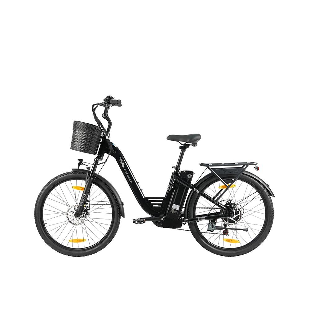 Elektrokolo TTGO C2 PRO pro dojíždění, baterie 36 V 18 Ah, Shimano 7 rychlostí 4/7