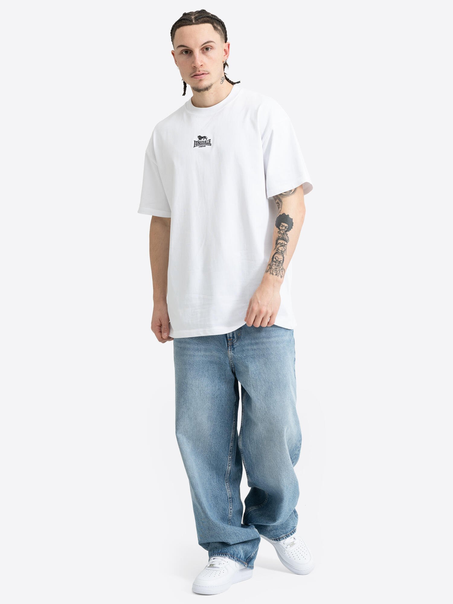 LONSDALE Herren T-Shirt Oversize NEW BEWICK 3/6