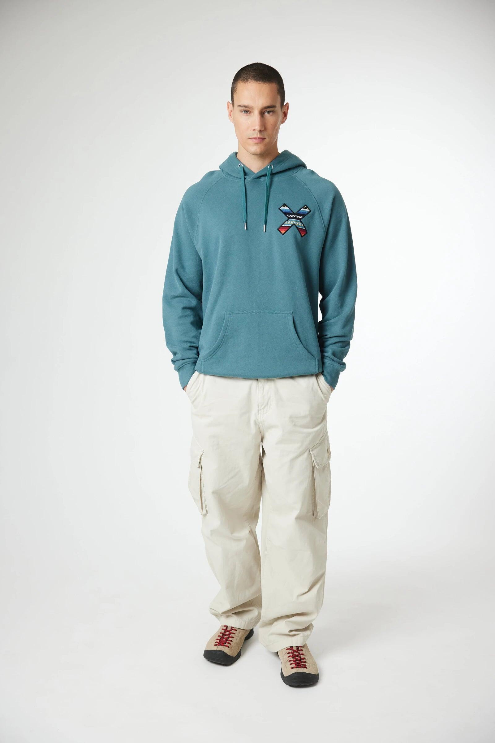 Sudadera con Capucha Blue Banana Amazon Green de Algodón 100% Orgánico 3/7