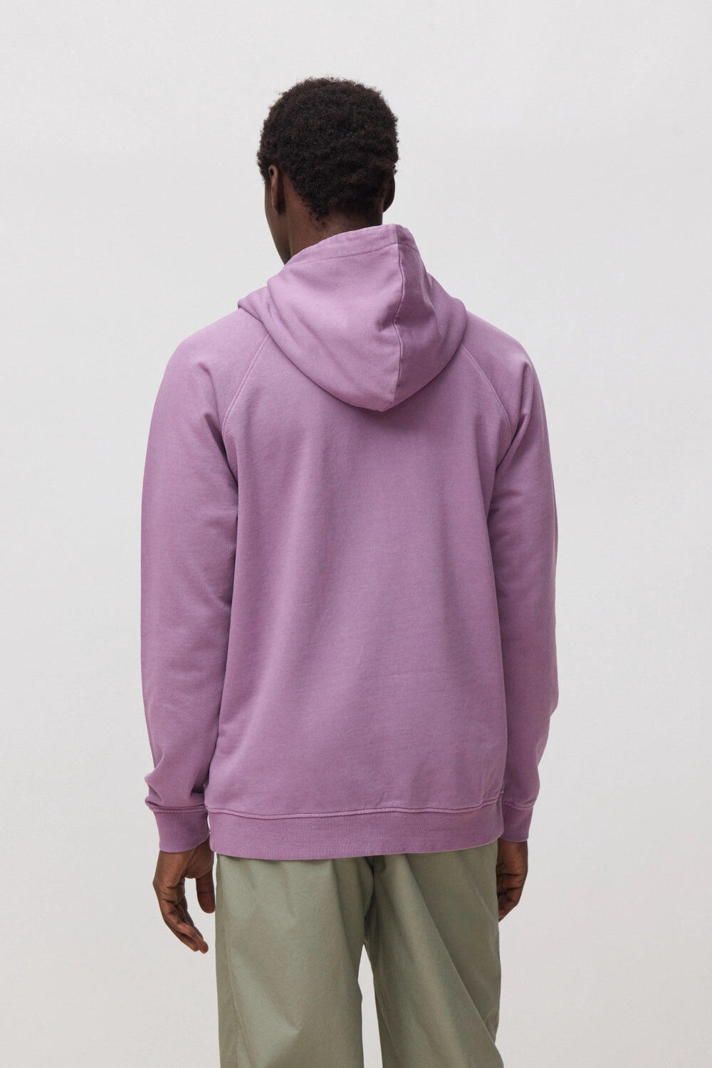 Sudadera con Capucha Blue Banana Light Purple de Algodón 100% Orgánico 2/7