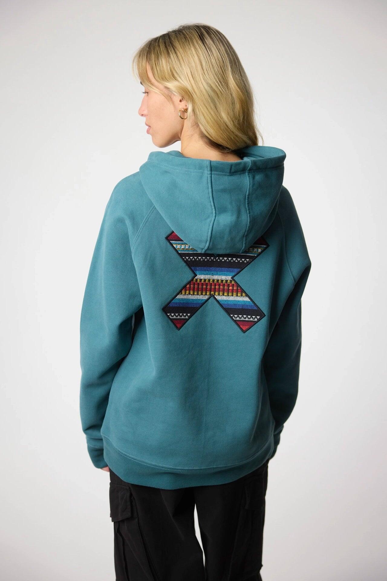 Sudadera con Capucha Blue Banana Amazon Green de Algodón 100% Orgánico 5/7