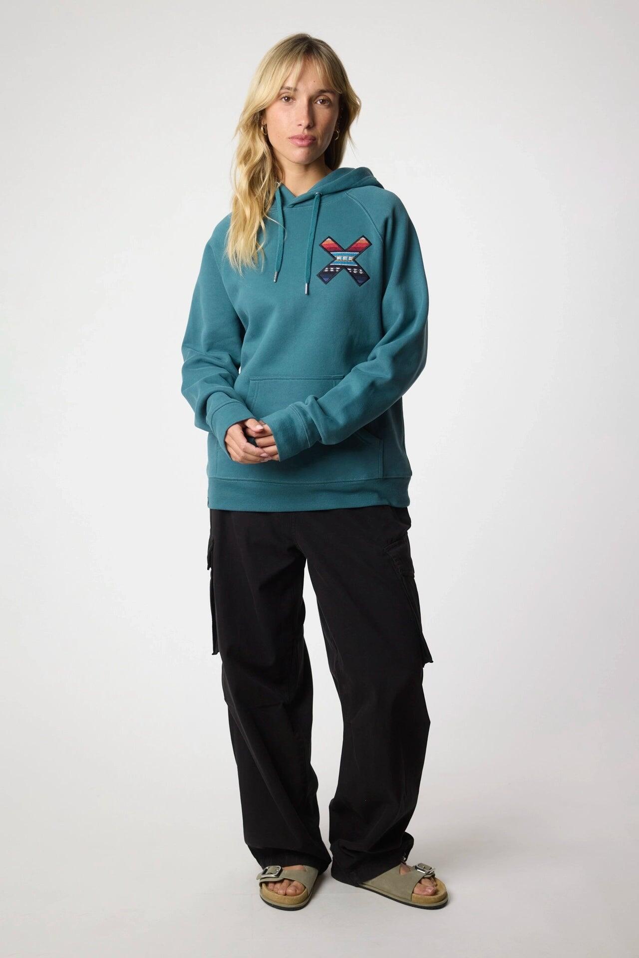 Sudadera con Capucha Blue Banana Amazon Green de Algodón 100% Orgánico 6/7
