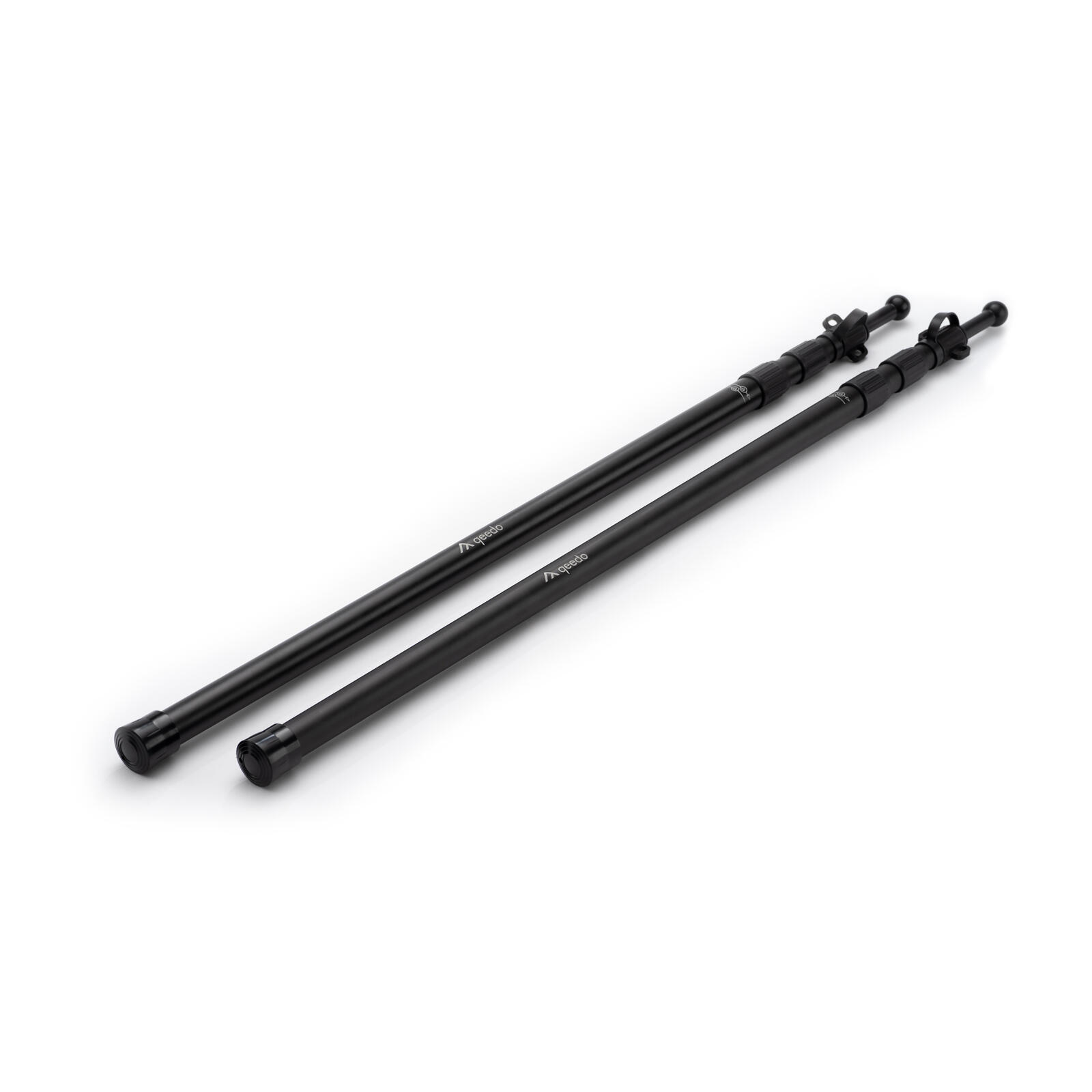 qeedo Scope Tige télescopique, lot de 2, aluminium 95-230 cm, Twist-Lock, légère 2/7