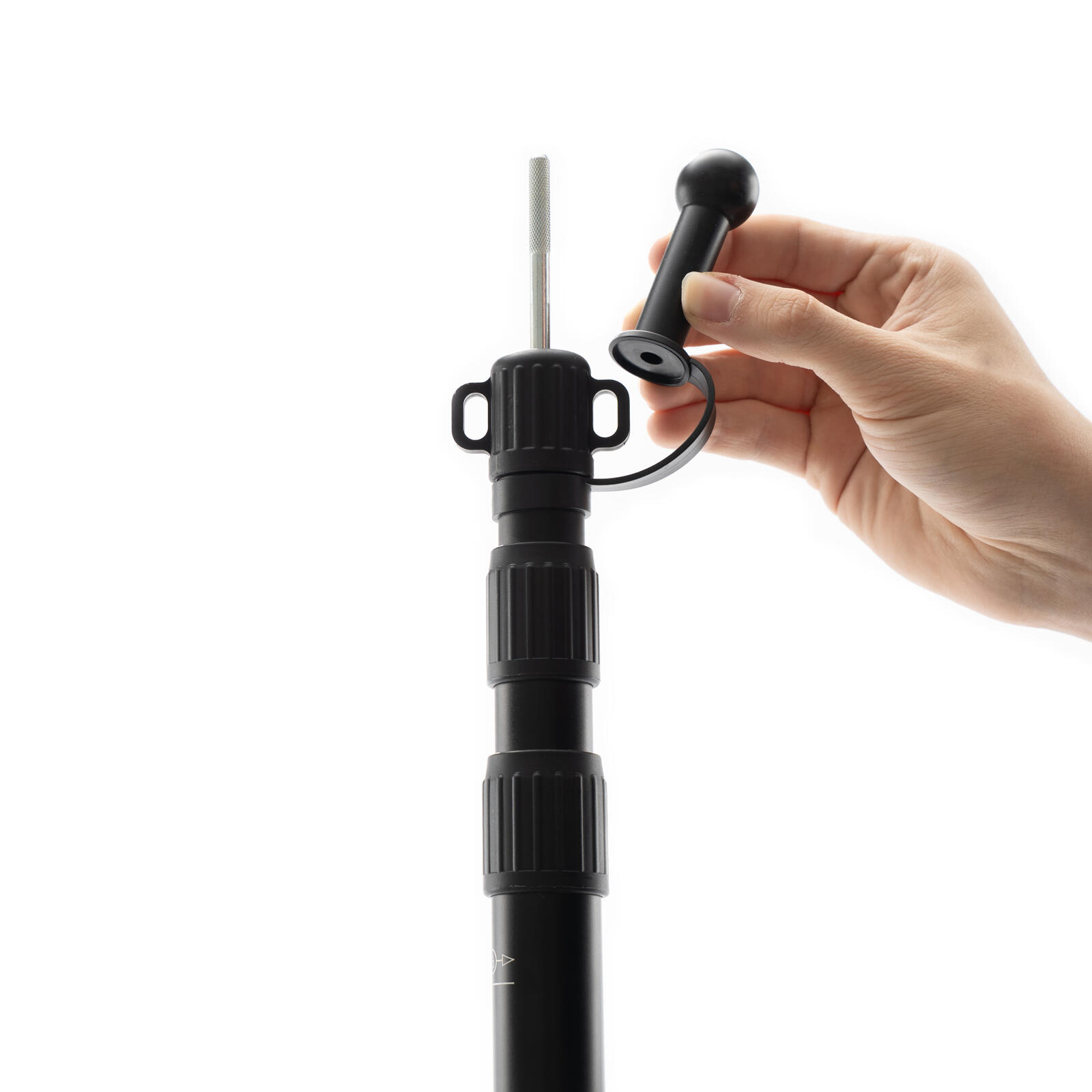 qeedo Scope Tige télescopique, lot de 2, aluminium 95-230 cm, Twist-Lock, légère 4/7