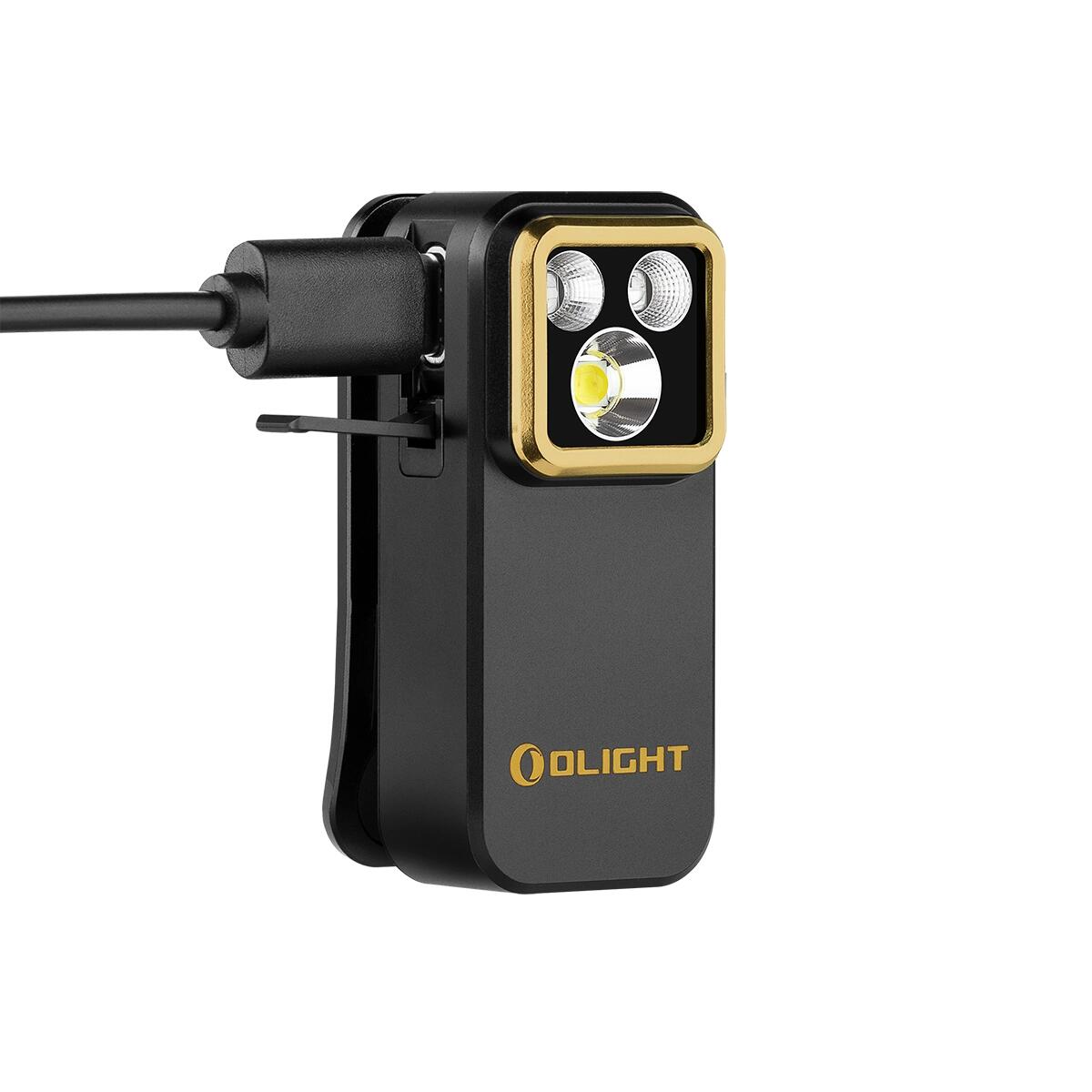 Lampe Olight Oclip Pro S compacte 5 en 1 avec clip, UV et RGB 3/6