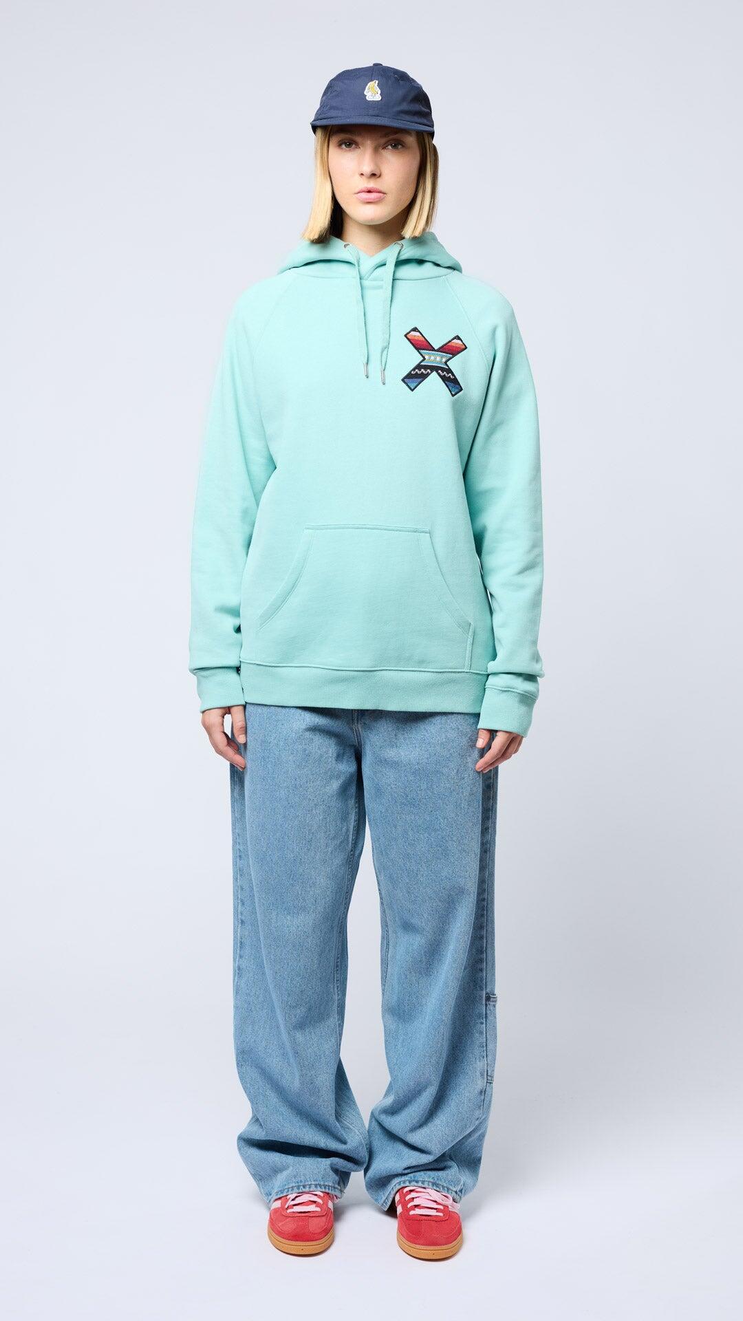 Sudadera con Capucha Blue Banana Acqua de Algodón 100% Orgánico 6/7