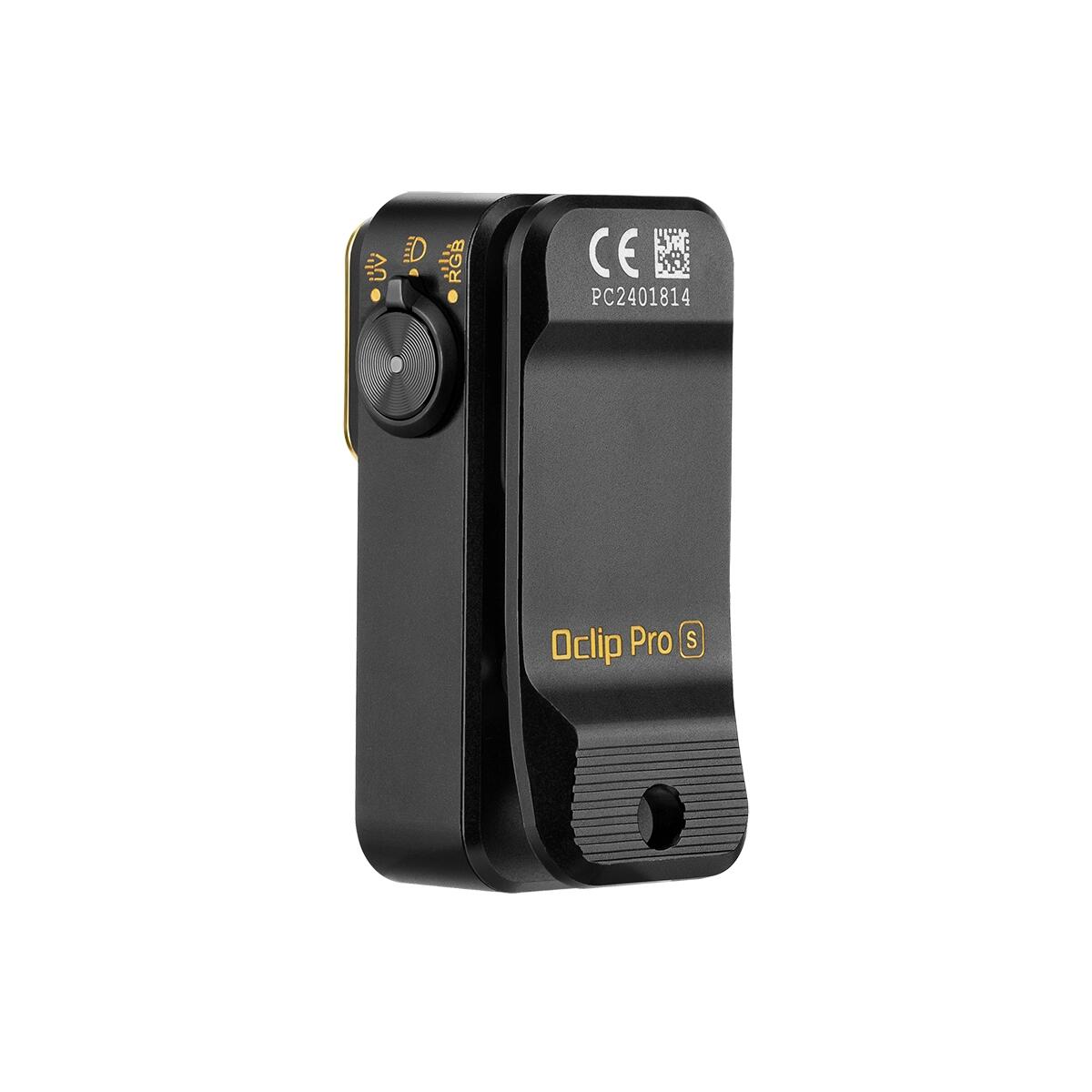 Lampe Olight Oclip Pro S compacte 5 en 1 avec clip, UV et RGB 5/6