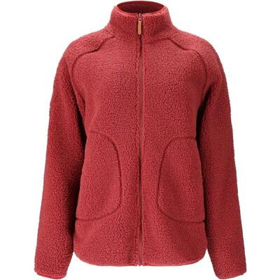 Teddy fleece met hoodie polyester dames whistler pioneer