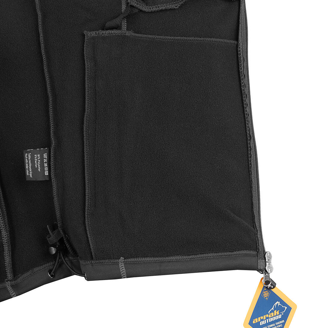 Powerfleece Vest Men Black 5/5