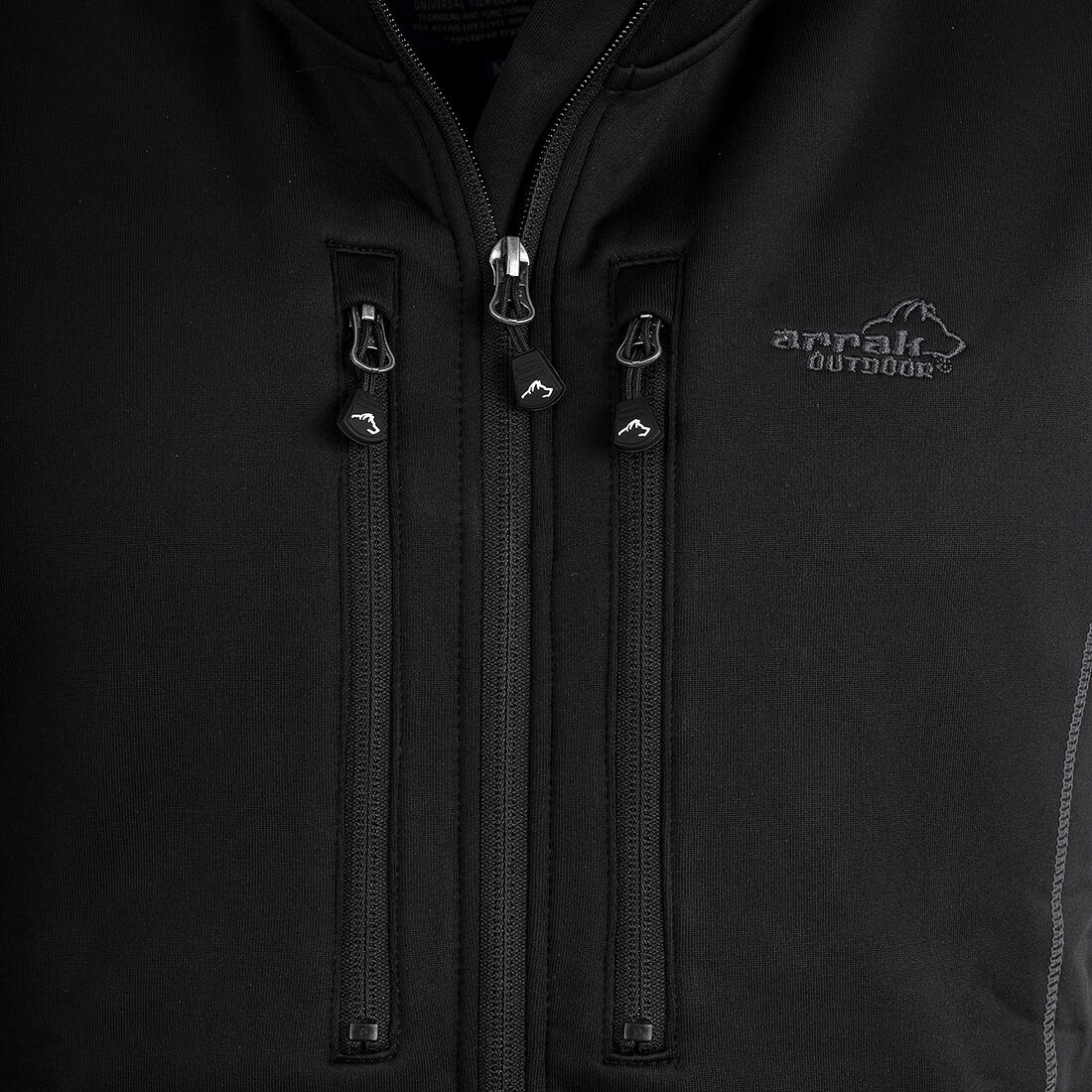 Powerfleece Vest Men Black 4/5
