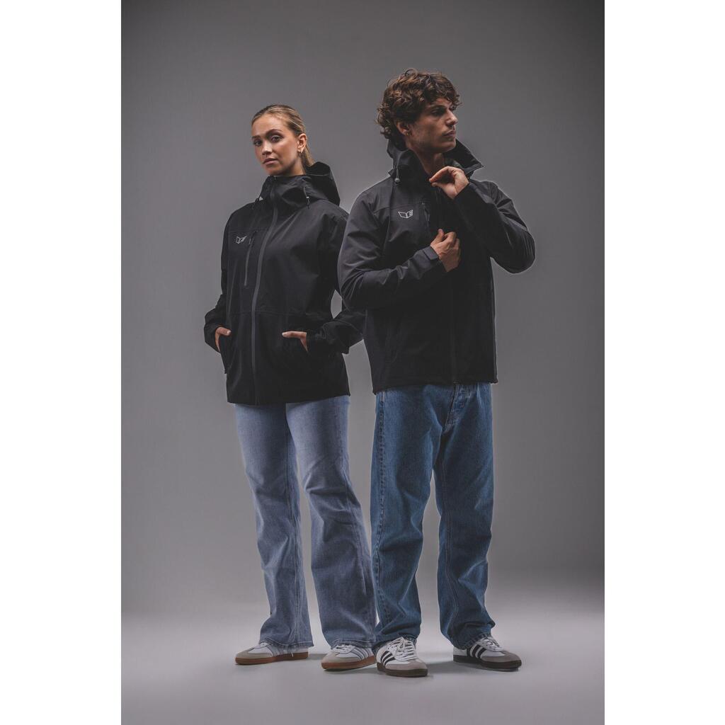 565 Erima Premia Waterproof 2.5L Jacket - Black