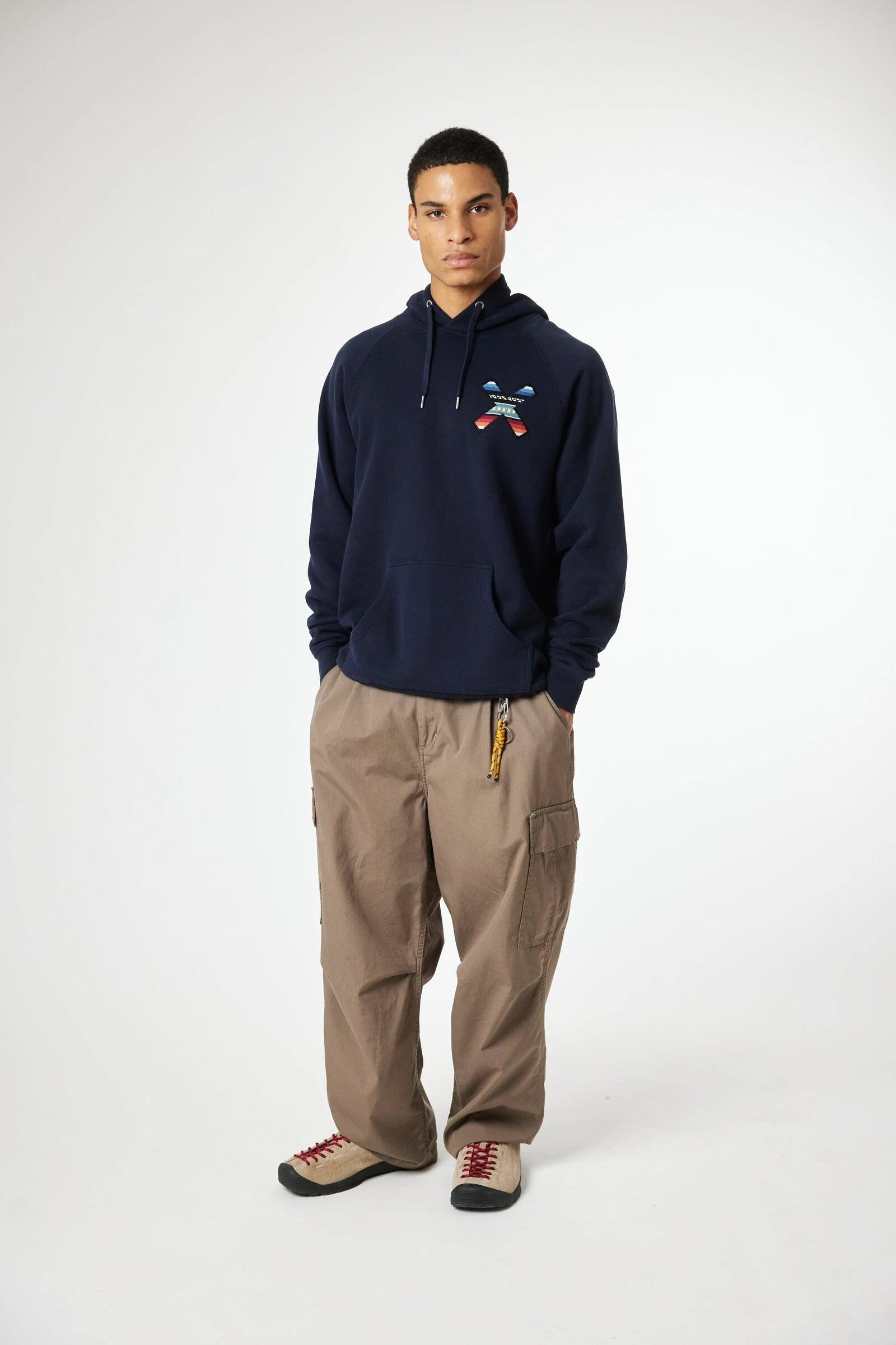 Sudadera con Capucha Blue Banana Antracita de Algodón 100% Orgánico 3/7