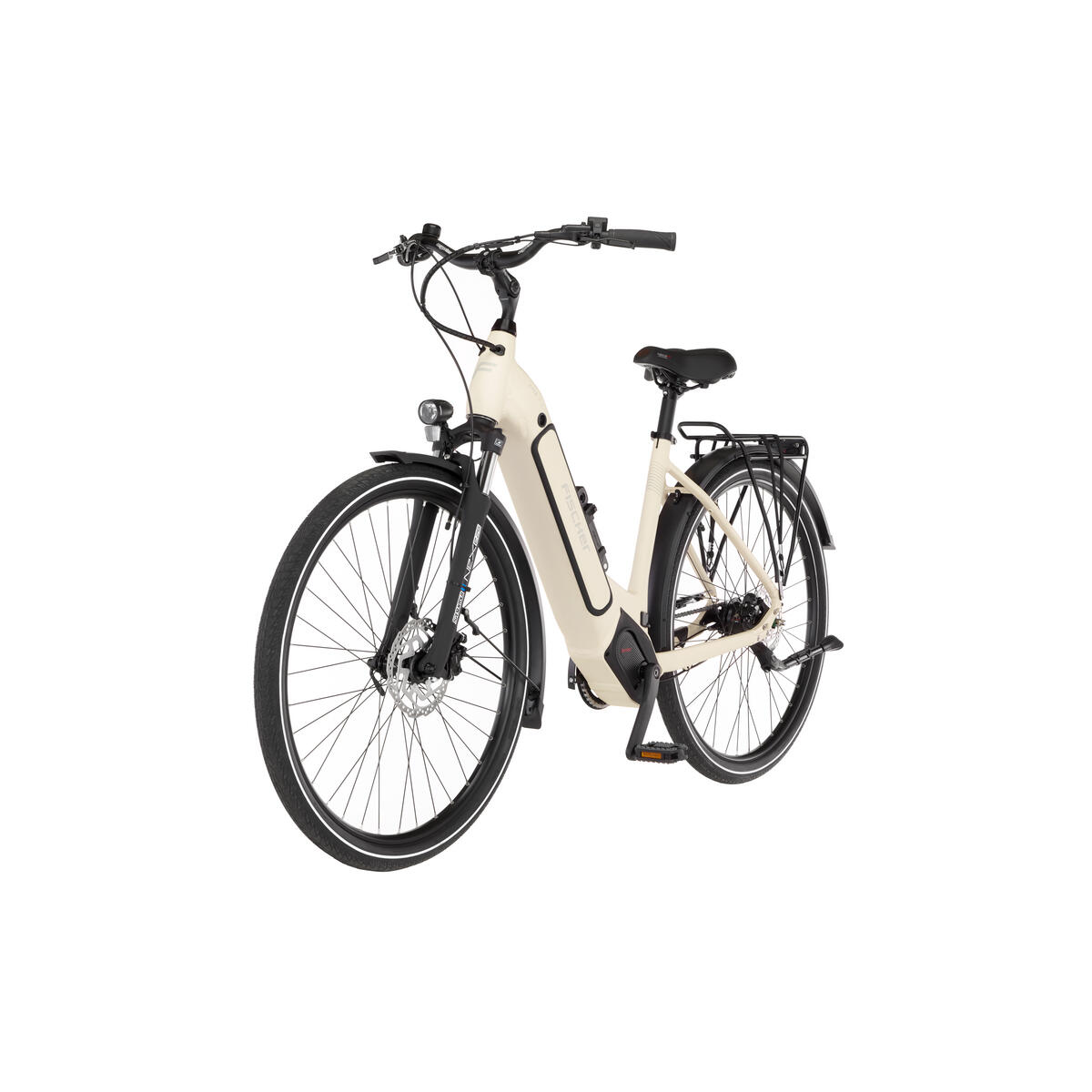 FISCHER City E-Bike CITA 6.8i ULTIMATE  elfenbeinweiß, 28 Zoll, RH 43 cm, 711 Wh 3/7