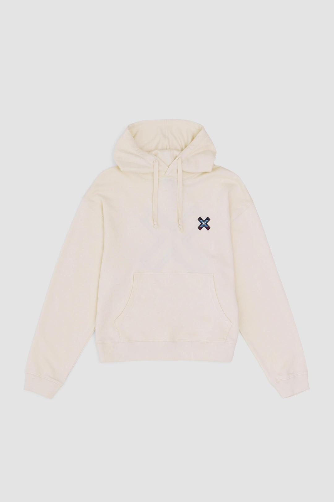 Sudadera con Capucha Mujer Blue Banana Blanco Roto de Algodón 100% Orgánico 4/4