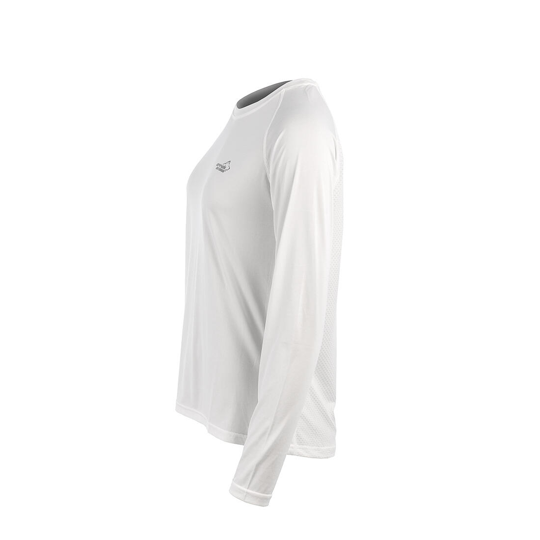 Action Funktions-T-Shirt Langarm Damen Weiß 2/3