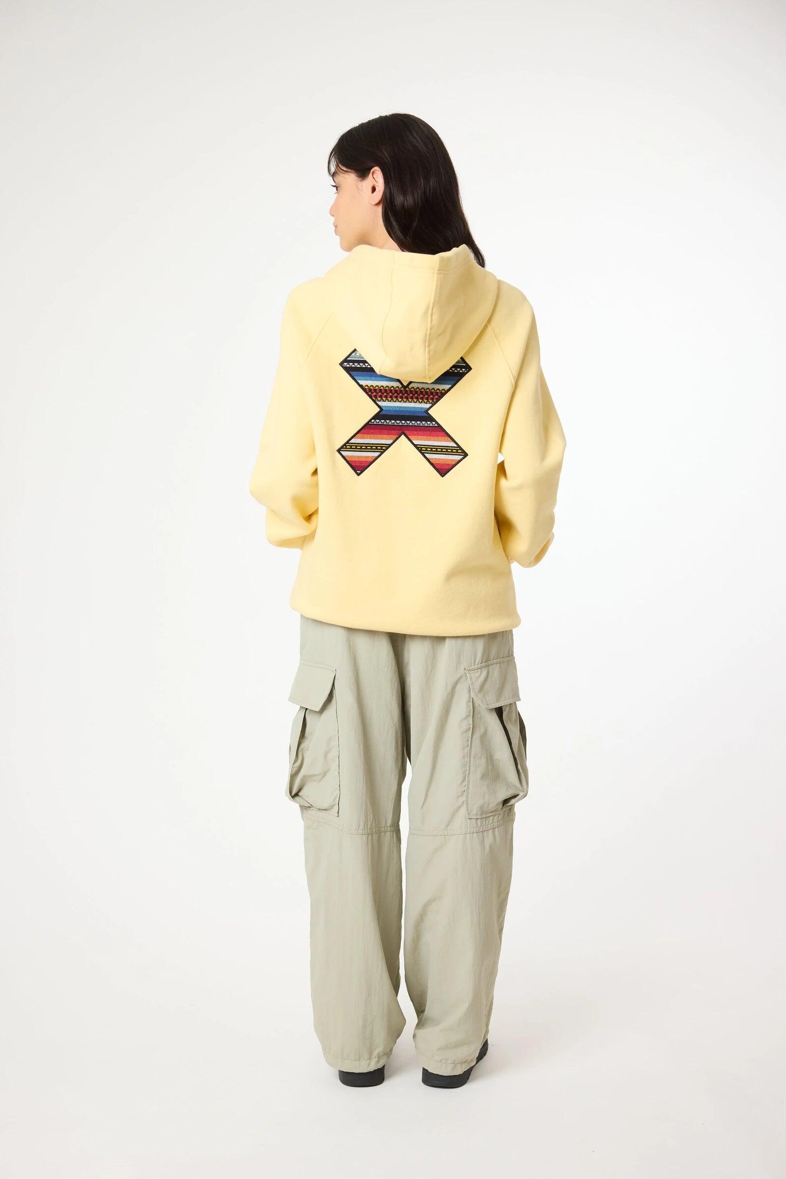 Sudadera con Capucha Blue Banana Amarillo Claro de Algodón 100% Orgánico 5/7