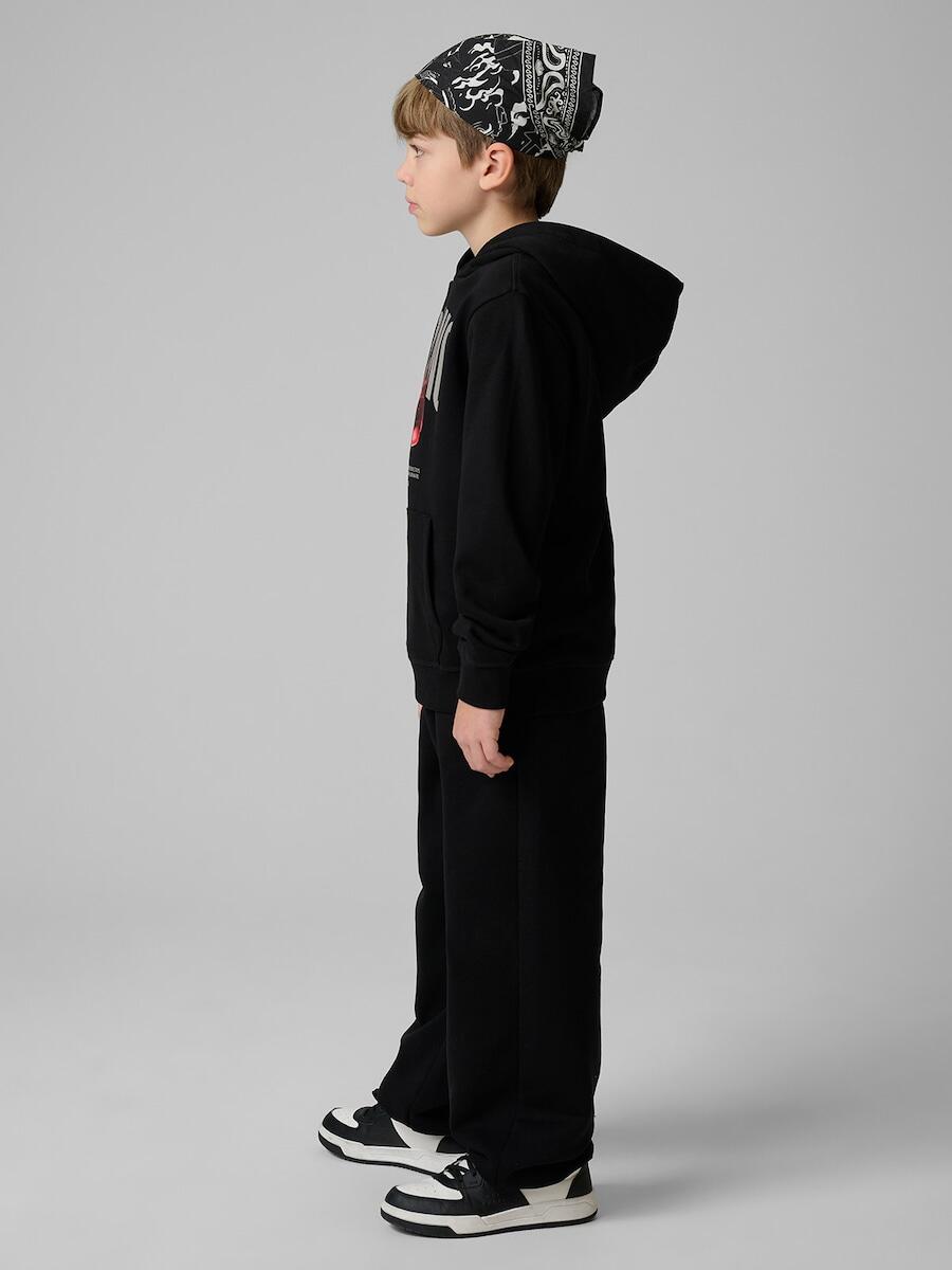 Bluza dresowa regular z kapturem chłopięca 4F 4FJRSS26TSWSM2904 5/7
