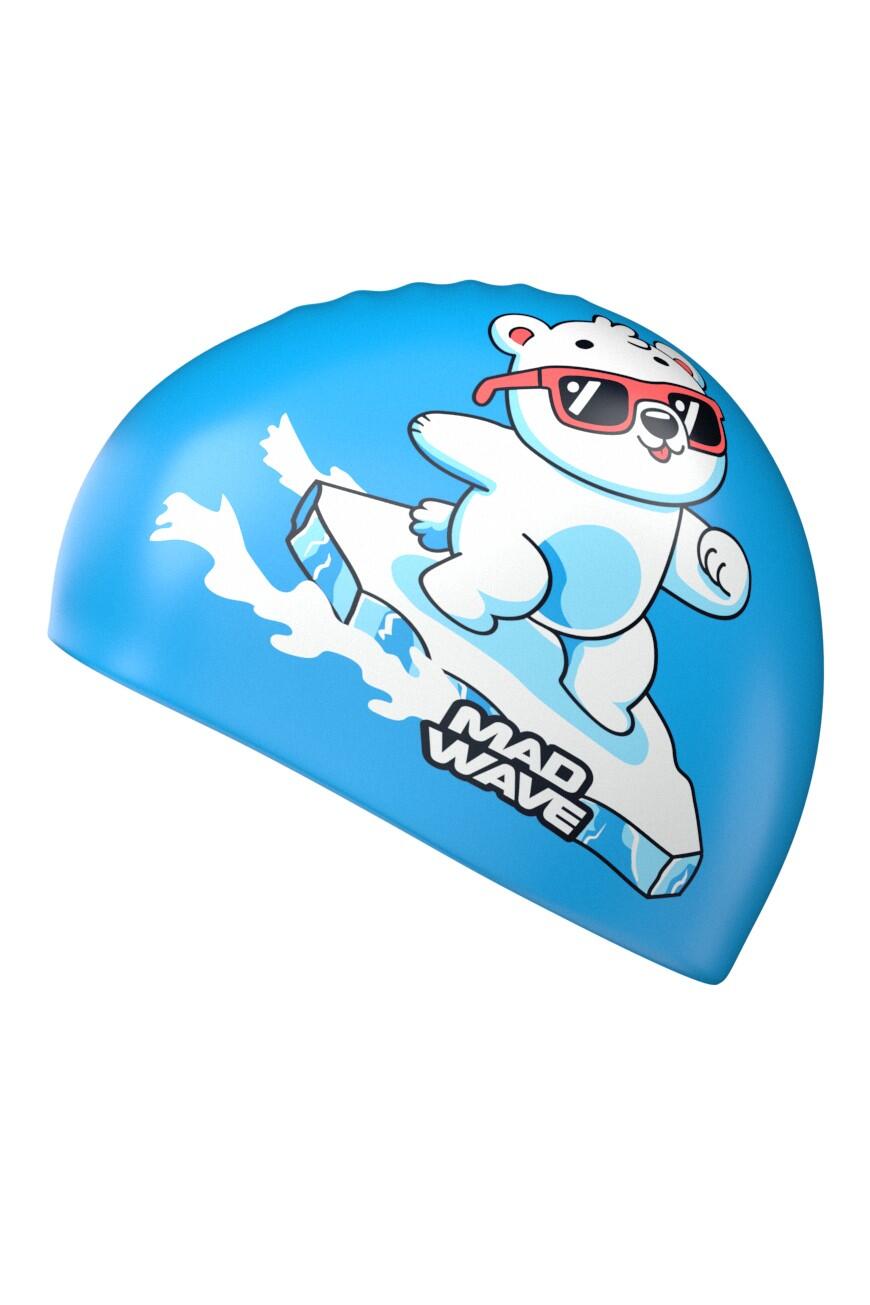 Gorro de natación de silicona BEAR 3/3