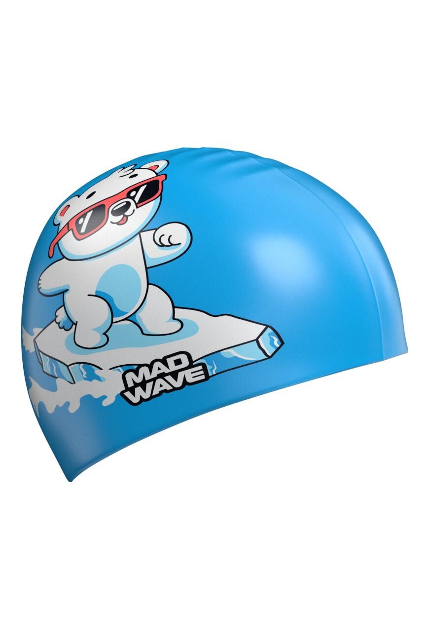 Gorro de natación de silicona BEAR 2/3
