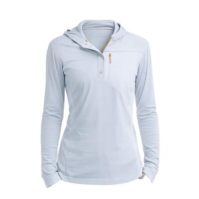 Maglia a maniche lunghe Maya Hood Trek WMN donna – grigio