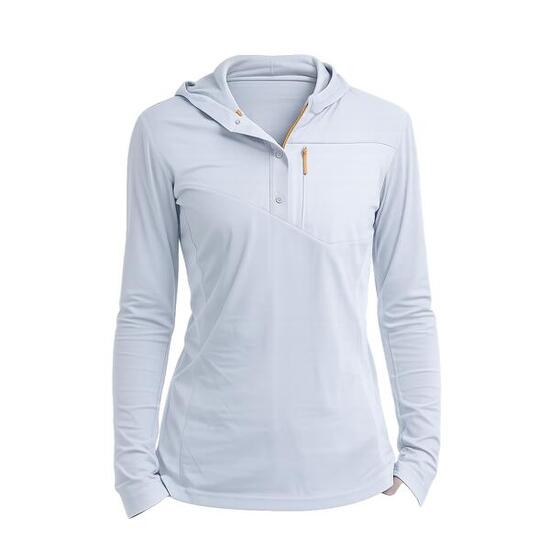 Maglia a maniche lunghe Maya Hood Trek WMN donna – grigio