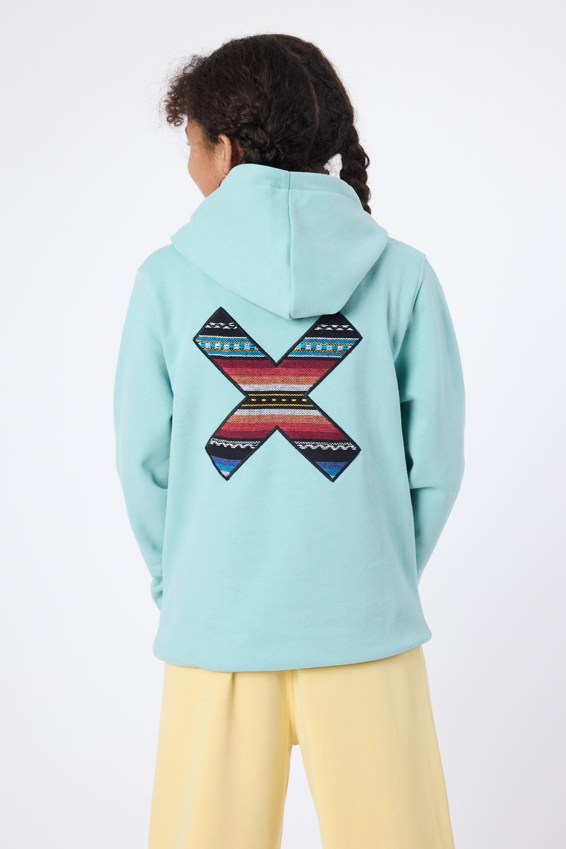 Sudadera con Capucha Kids Blue Banana Acqua de Algodón 100% Orgánico 2/6