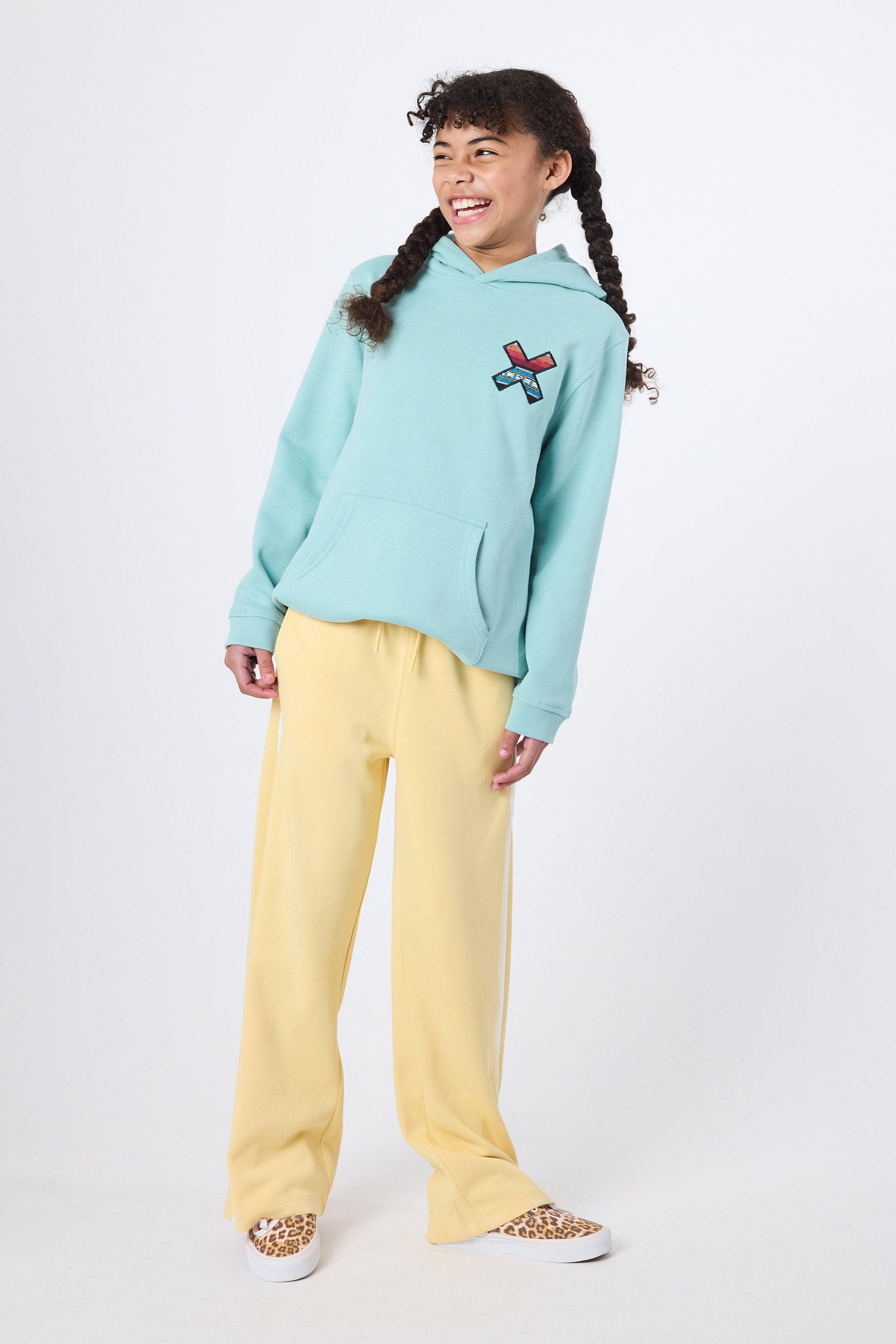 Sudadera con Capucha Kids Blue Banana Acqua de Algodón 100% Orgánico 5/6