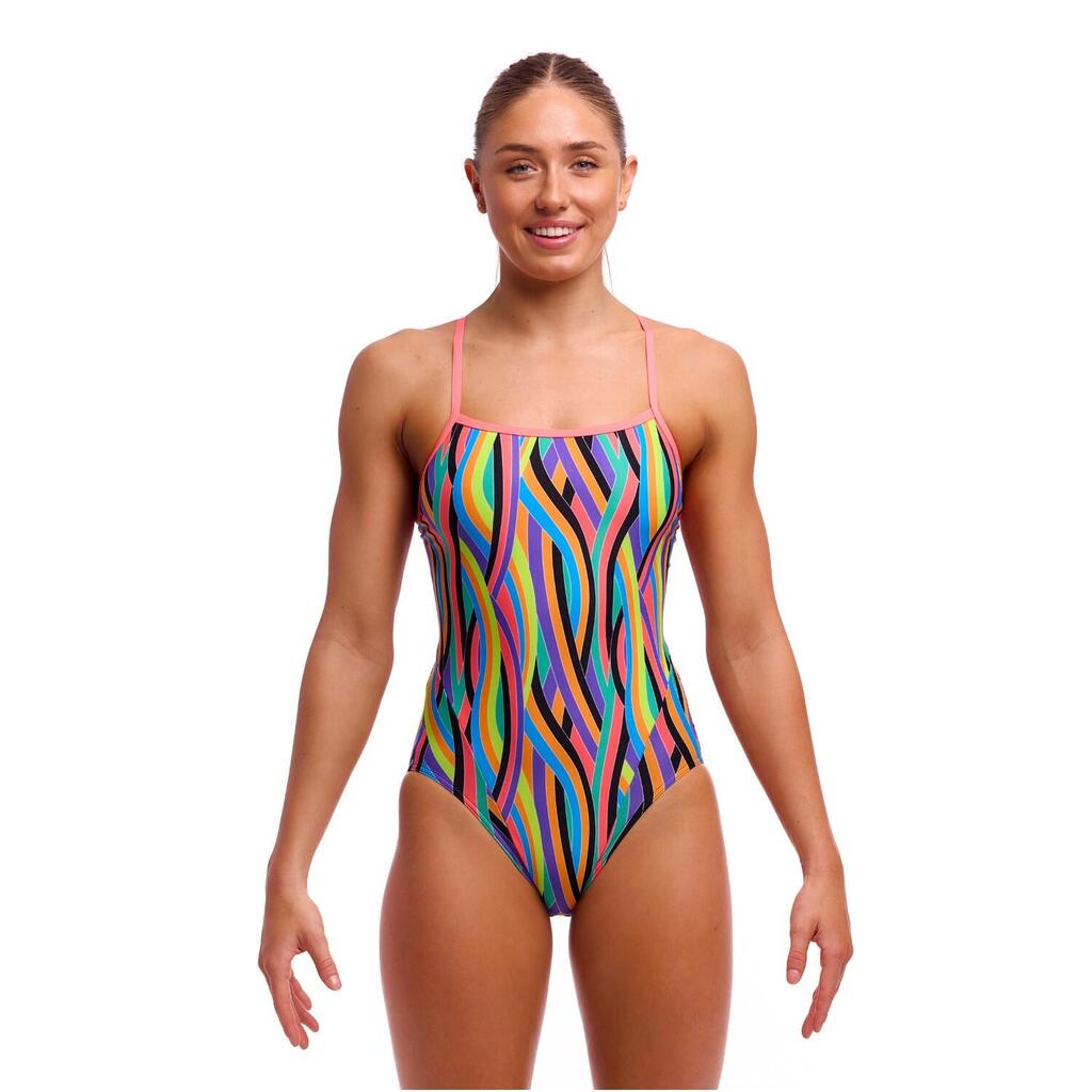 Funkita Curl Curl Single Strap Swimsuit - Multi