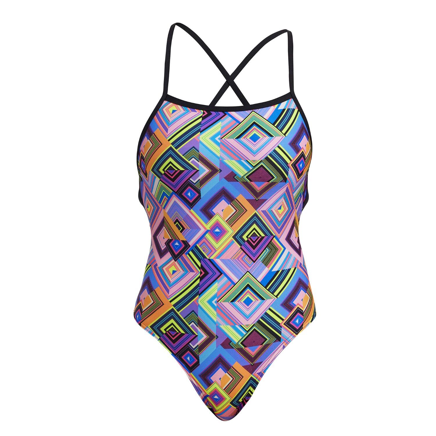 Funkita Boxanne Badeanzug für Damen schnelltrocknend 1/7