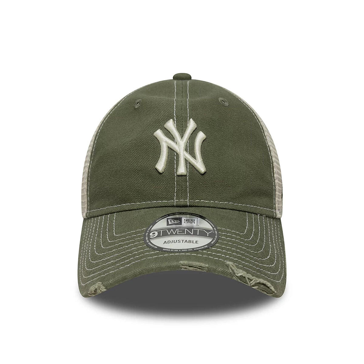 New Era 9TWENTY Trucker Cap New York Yankees Cotton Canvas green 2/5