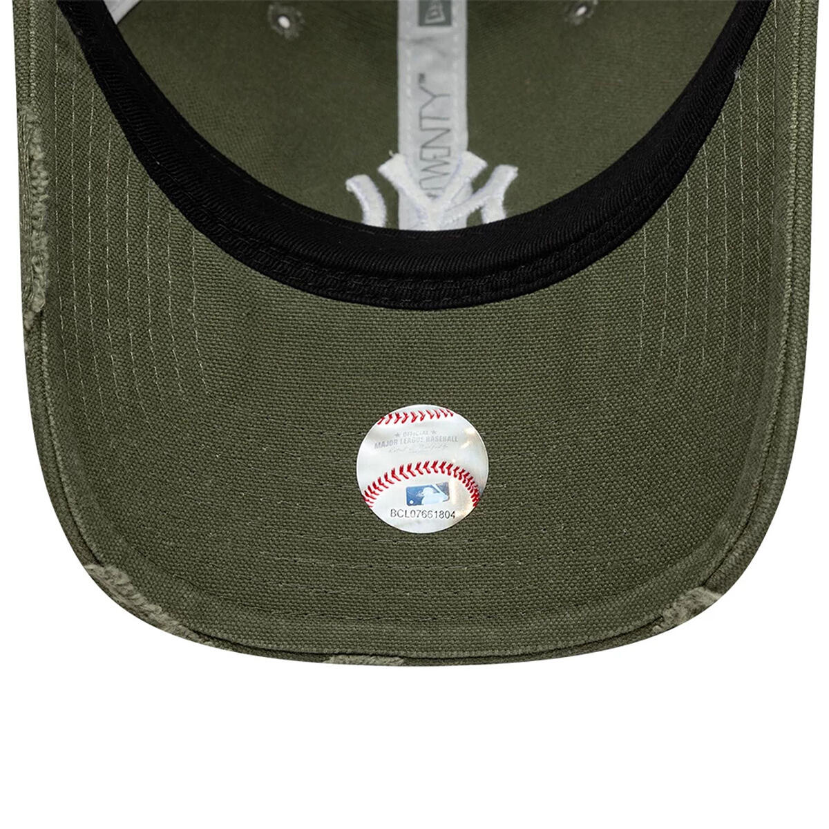 New Era 9TWENTY Trucker Cap New York Yankees Cotton Canvas green 5/5