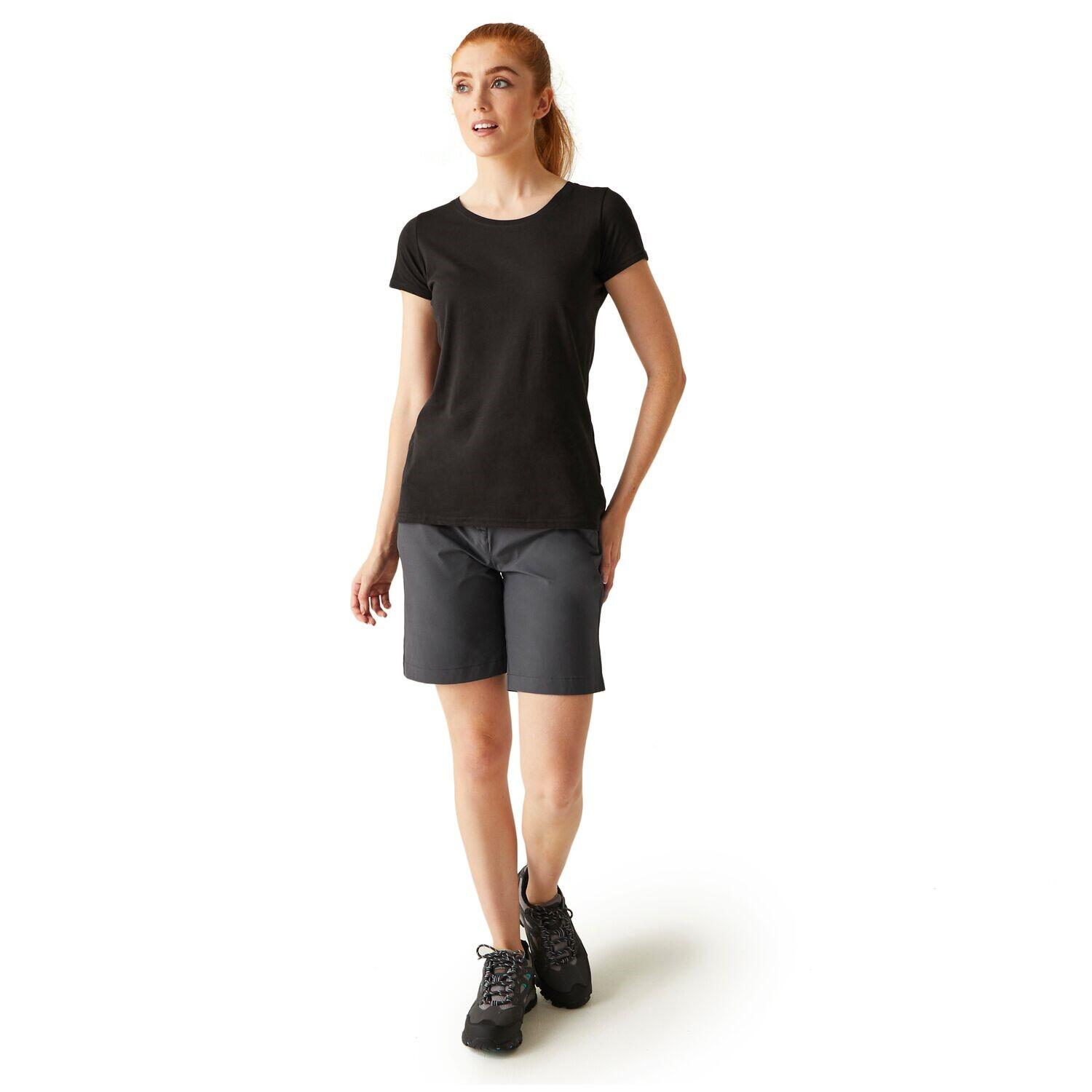 Regatta Xert Stretch Shorts III für Damen Outdoorhose mit Gürtel 3/7