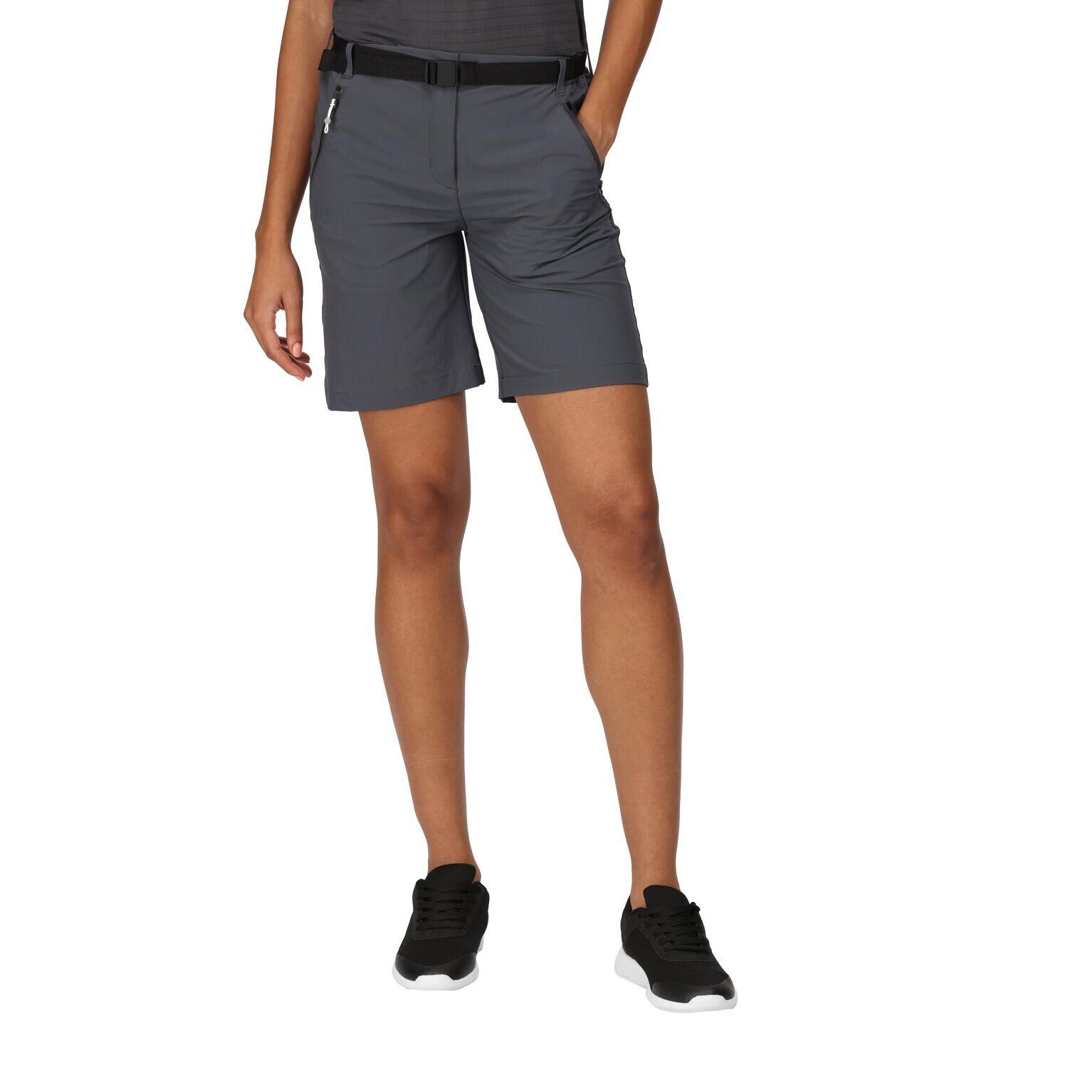 Regatta Xert Stretch Shorts III für Damen Outdoorhose mit Gürtel 5/7