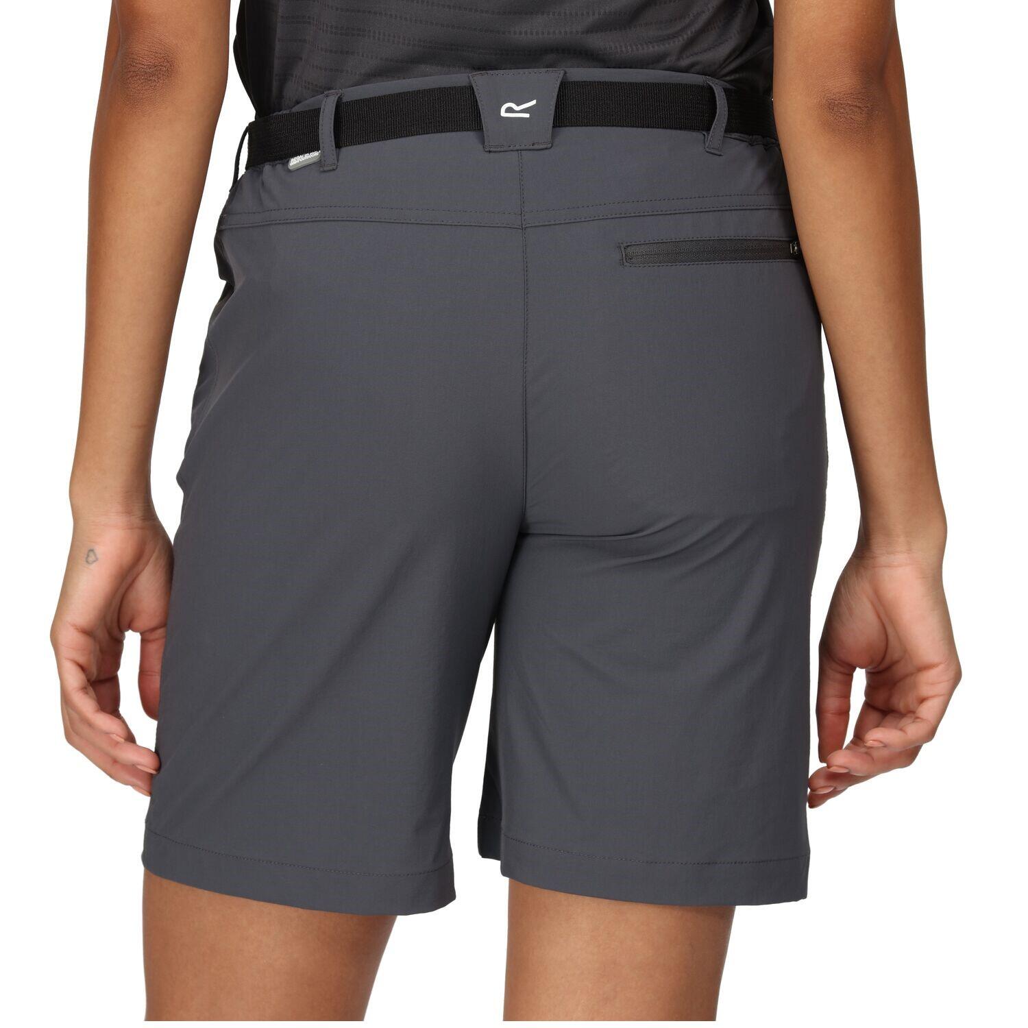 Regatta Xert Stretch Shorts III für Damen Outdoorhose mit Gürtel 4/7
