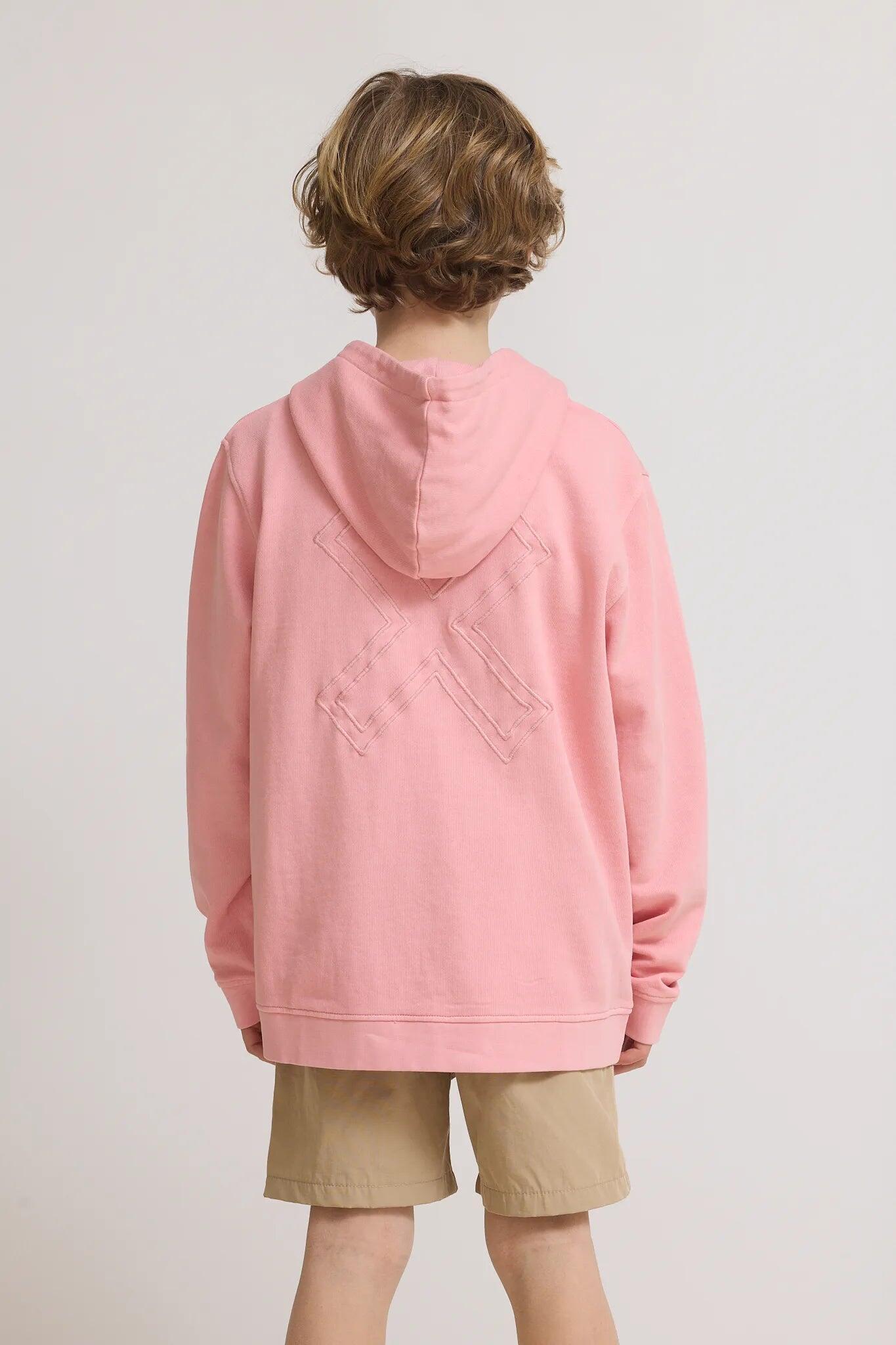 Sudadera con Capucha Full Zip Kids Blue Banana Sorbet de Algodón 100% Orgánico 2/4