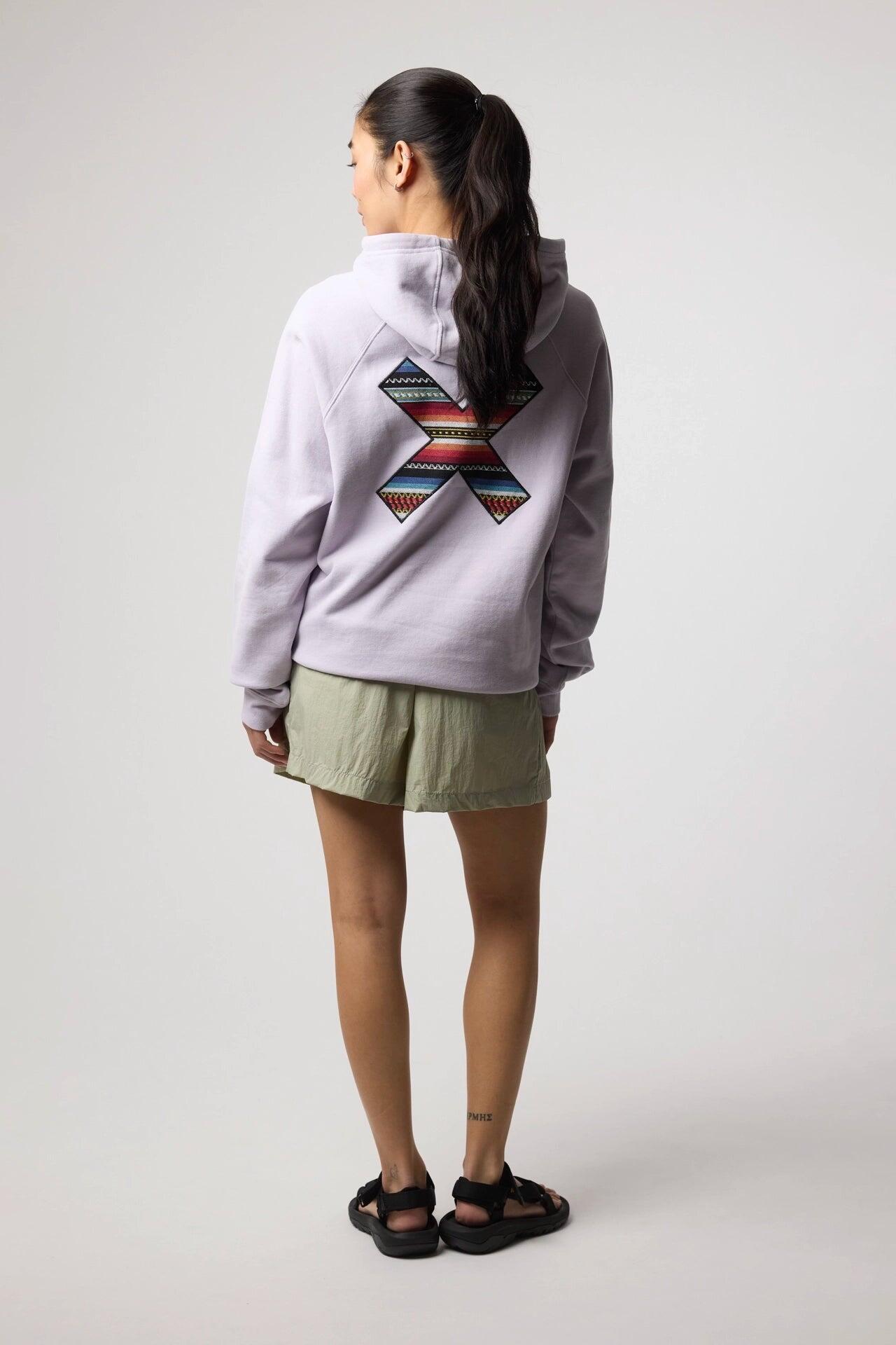 Sudadera con Capucha Blue Banana Light Lilac de Algodón 100% Orgánico 5/7