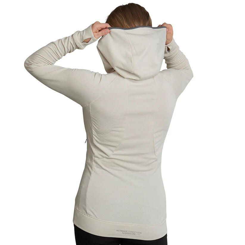 Hoodie technique femme – UD Women's Ultra Hoodie Heather Gray M 4/5