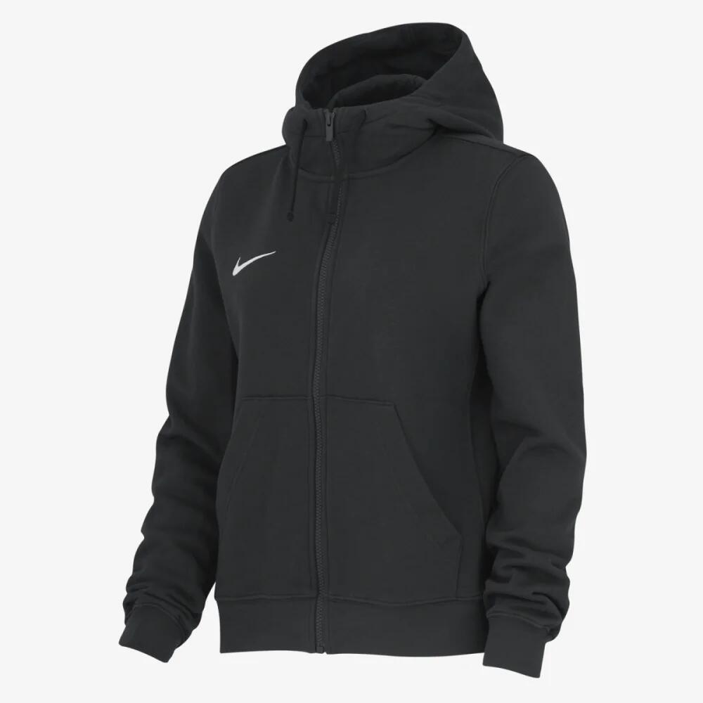 Nike Sweat à capuche zippé femme Team Club noir Taille M 1/1