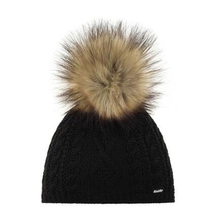 Eisbär Nelia Lux Mütze für Damen mit Bommel