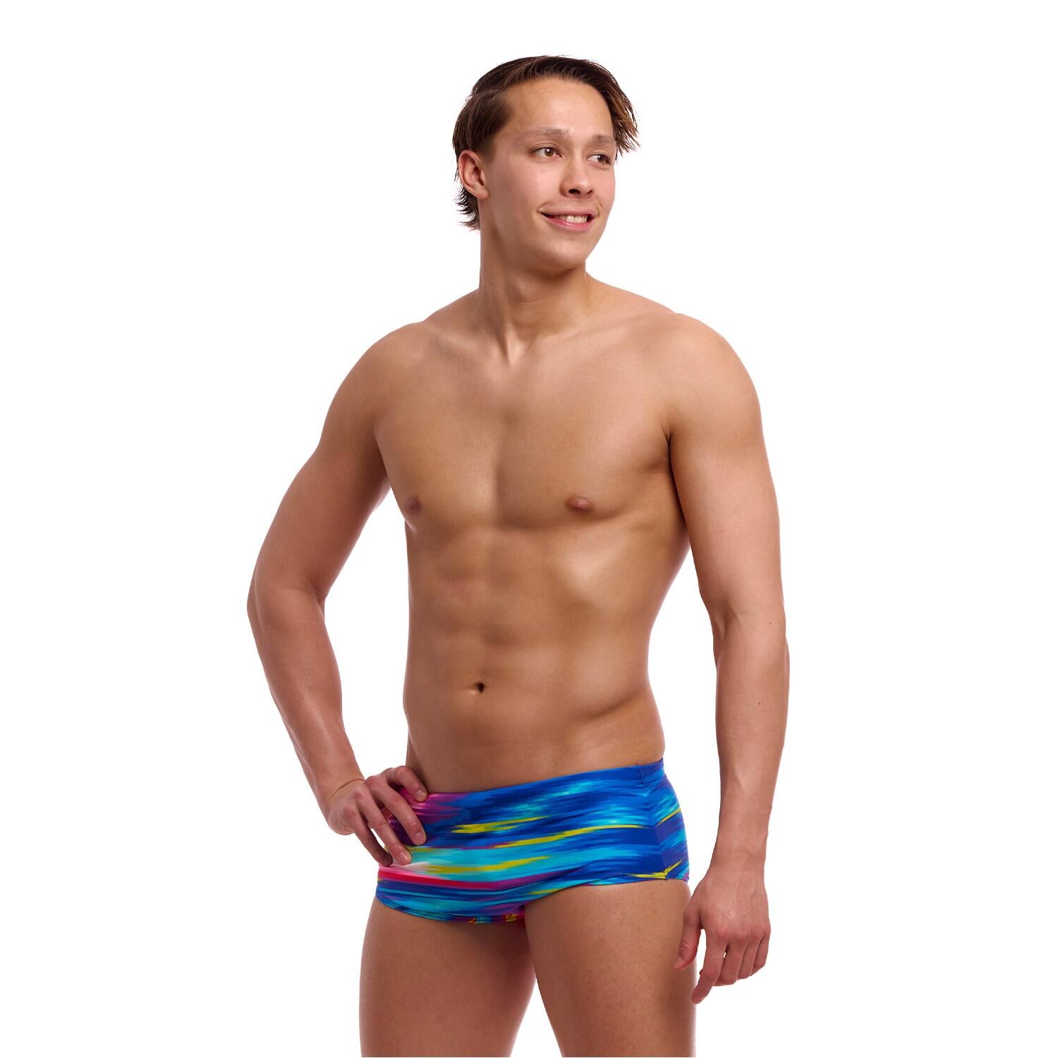 Funky Trunks Lost Ocean Badehose Herren Sidewinder Trunk 3/5