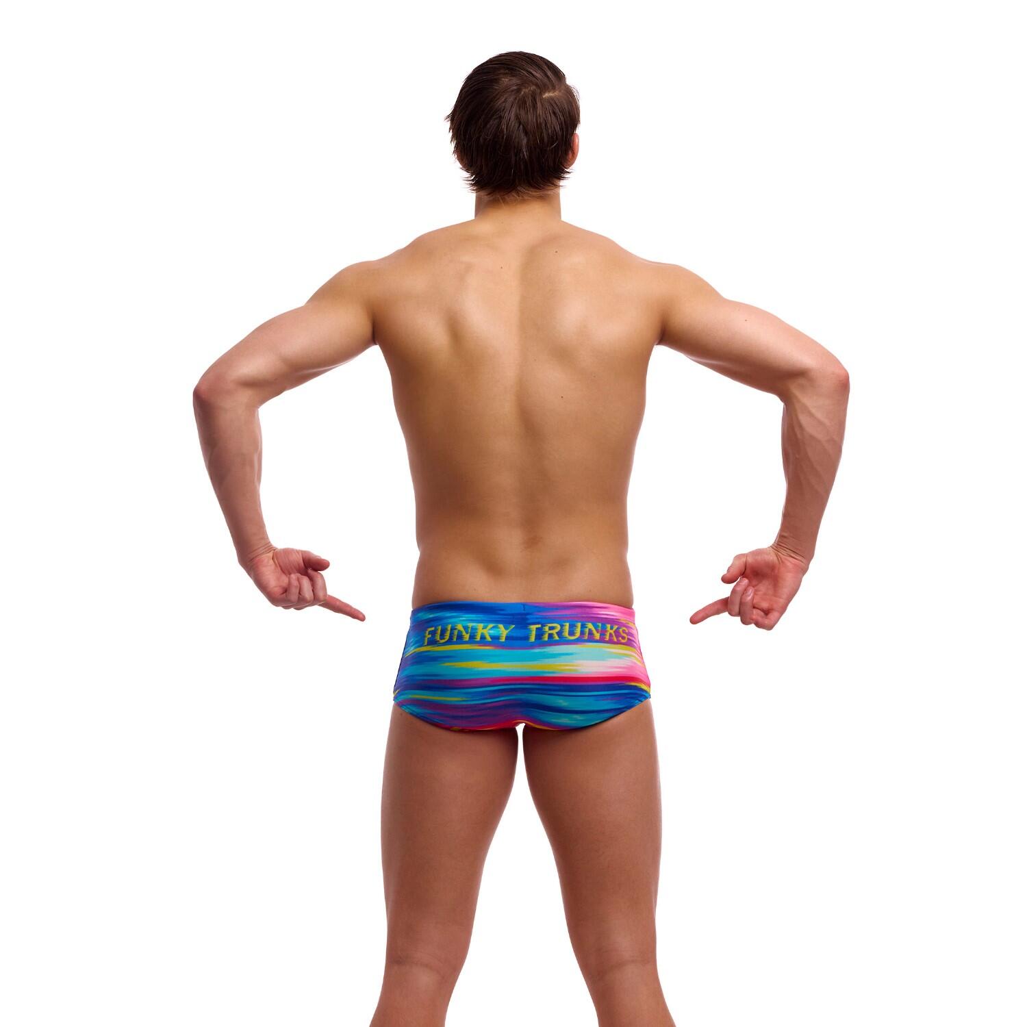 Funky Trunks Lost Ocean Badehose Herren Sidewinder Trunk 2/5