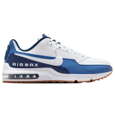 Scarpe uomo nike air max ltd - bianco/blu in pelle