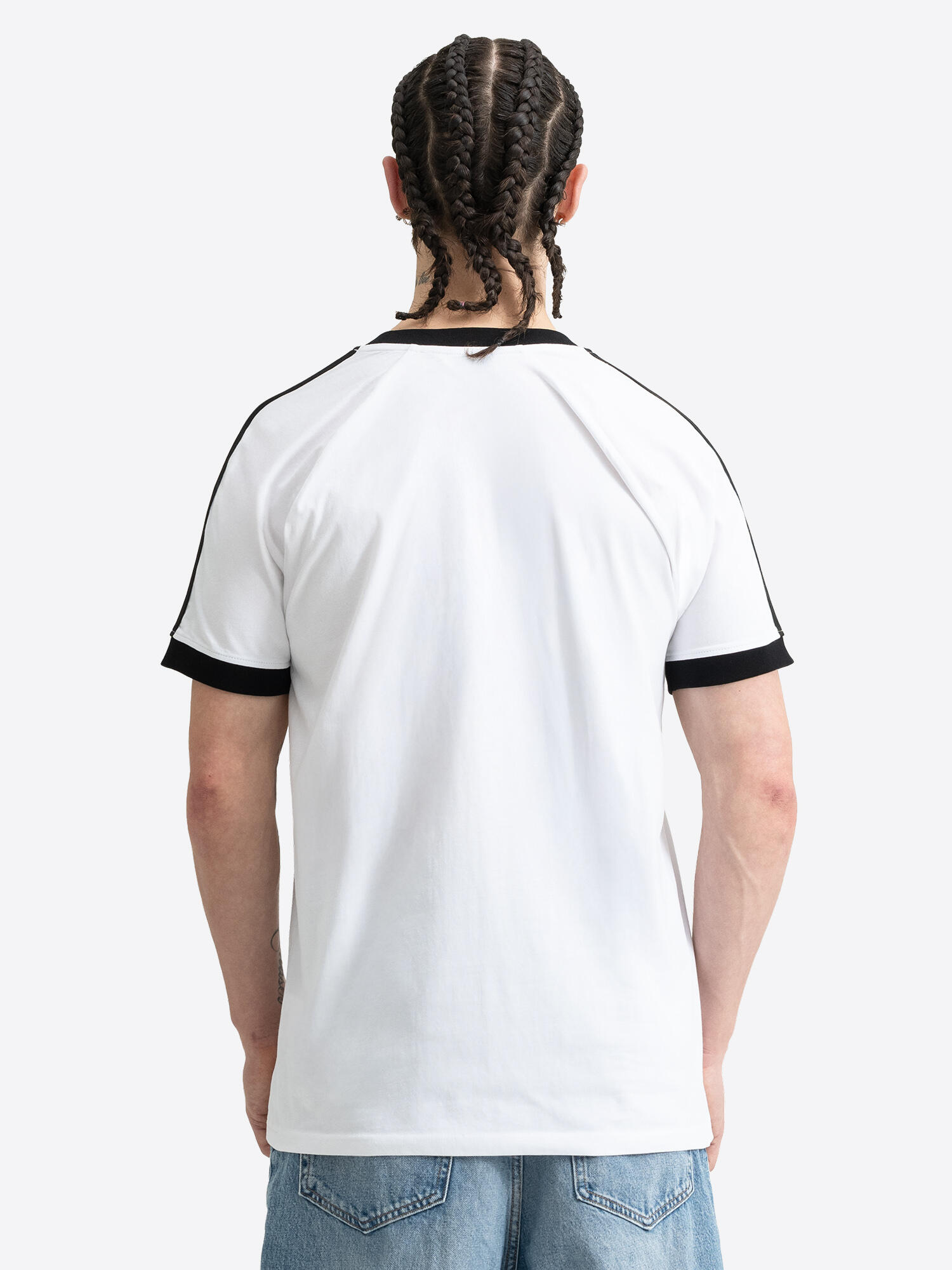 Lonsdale T-Shirt Craigtown 117826 White/Black-XL 5/6