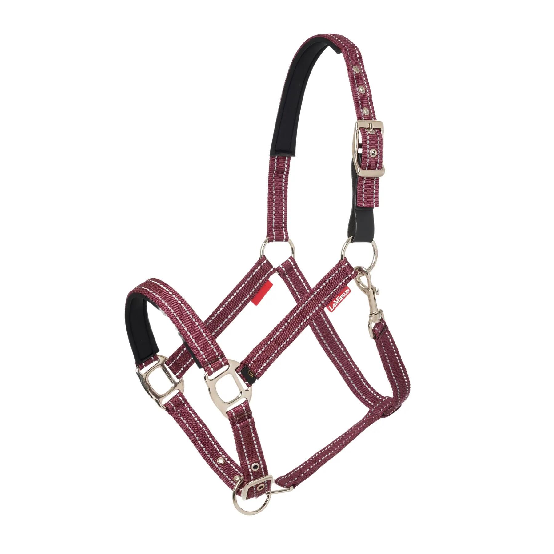 Leren halster voor paarden LeMieux Essential Yard 1/7